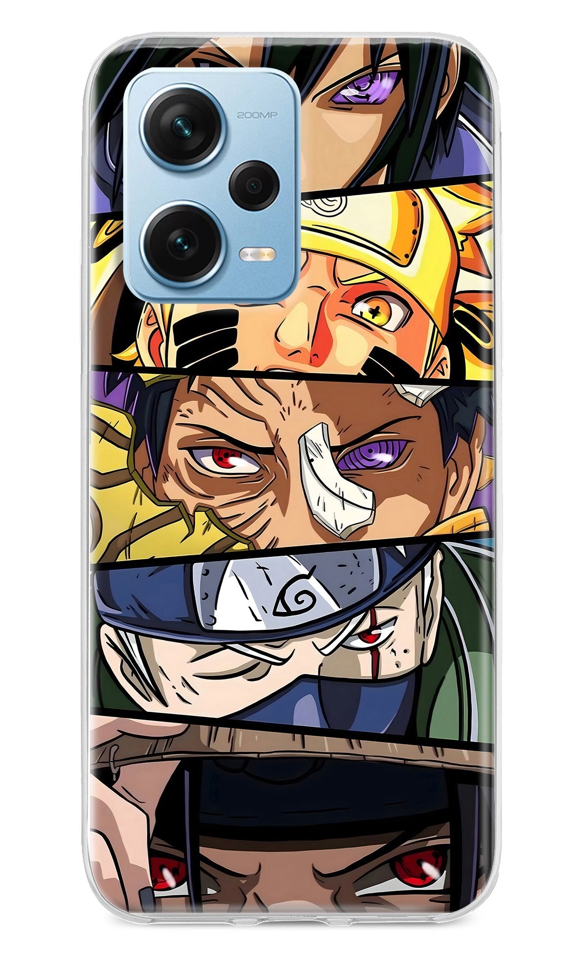 Naruto Character Redmi Note 12 Pro+ 5G Back Cover