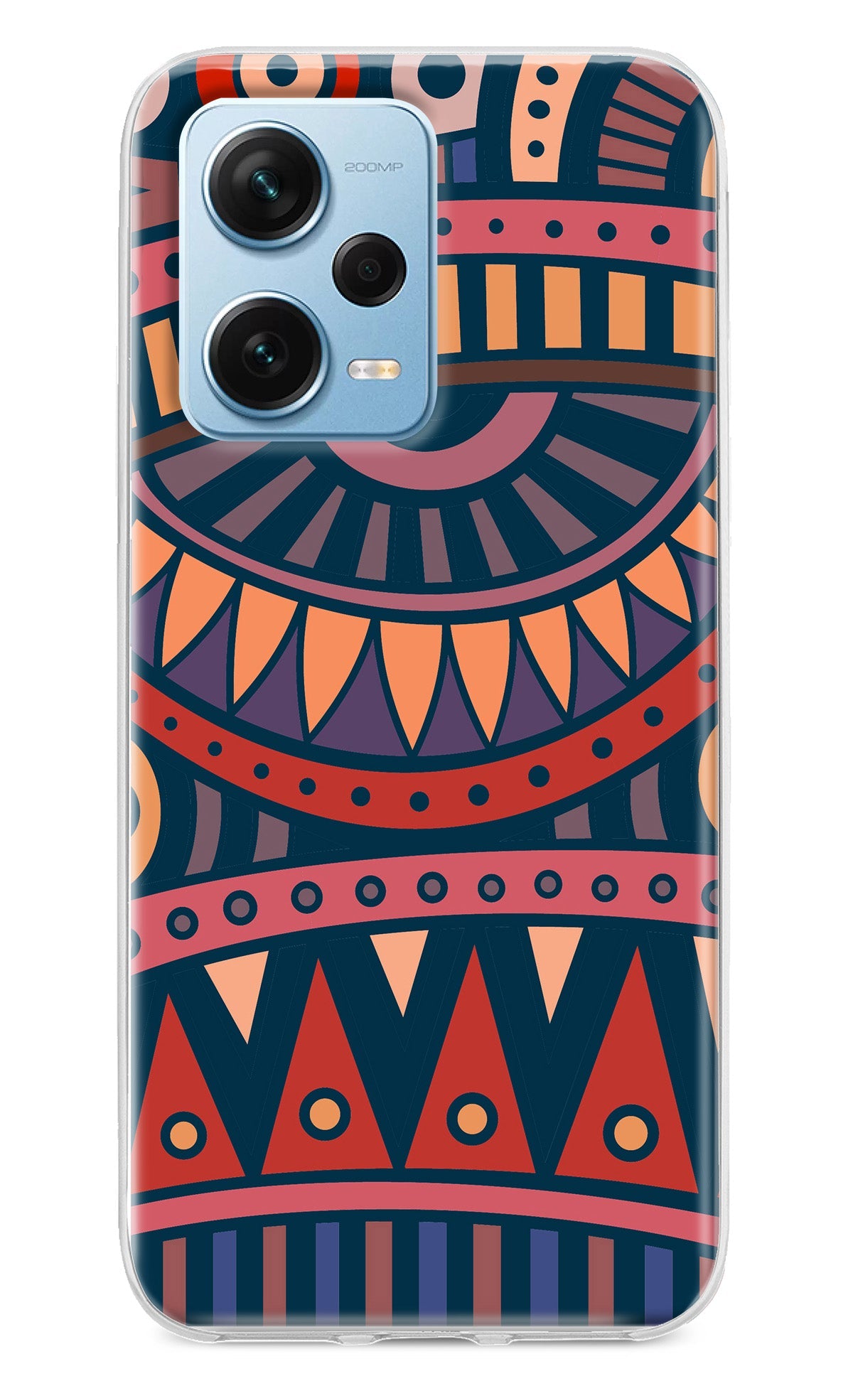 African Culture Design Redmi Note 12 Pro+ 5G Back Cover