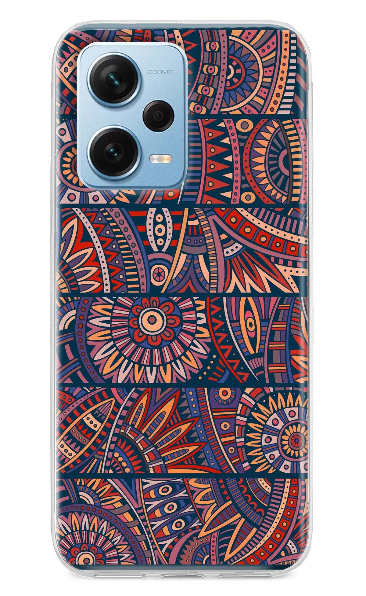 African Culture Design Redmi Note 12 Pro+ 5G Back Cover