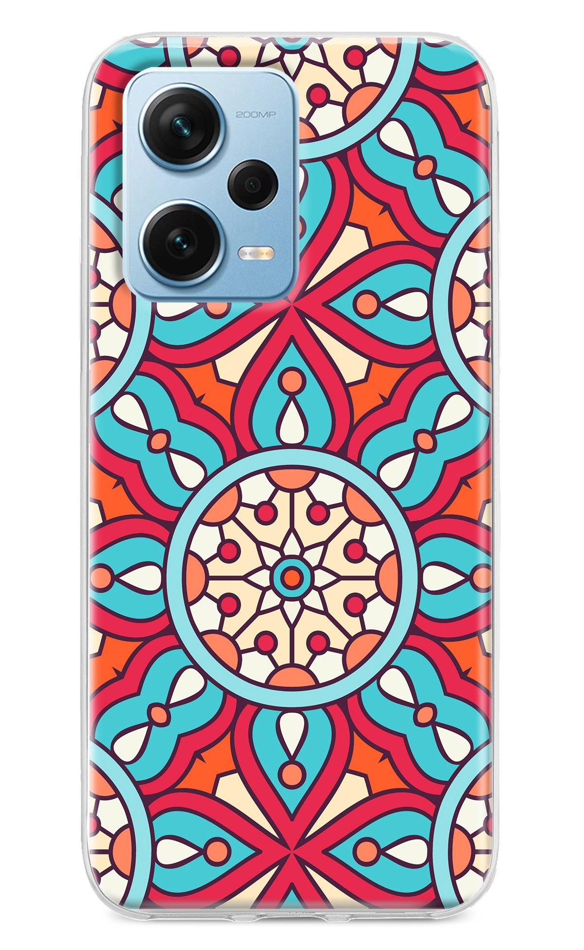 Mandala Geometric Redmi Note 12 Pro+ 5G Back Cover