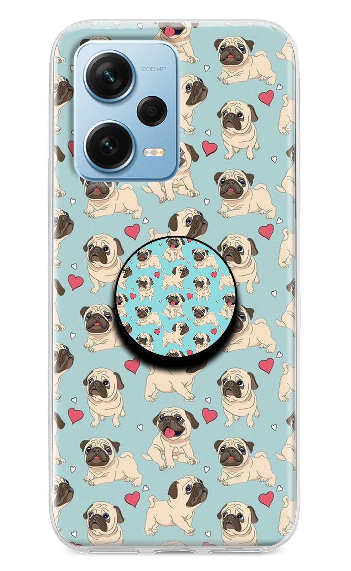 Pug Dog Redmi Note 12 Pro+ 5G Pop Case