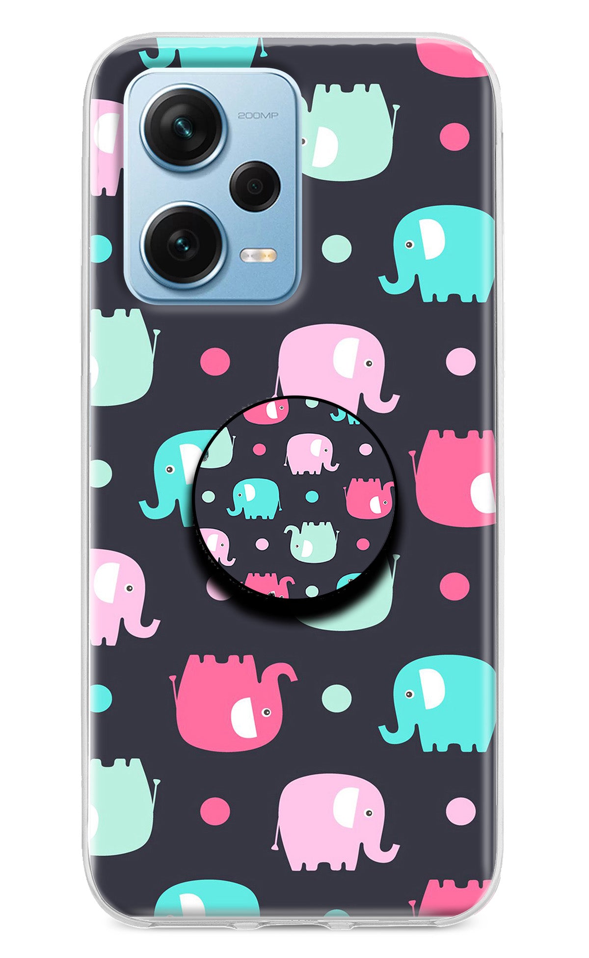 Baby Elephants Redmi Note 12 Pro+ 5G Pop Case