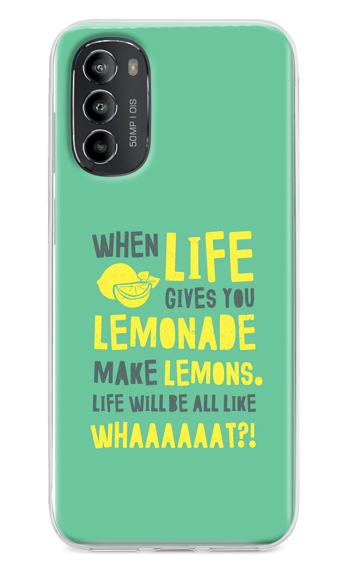 Quote Moto G82 5G Back Cover