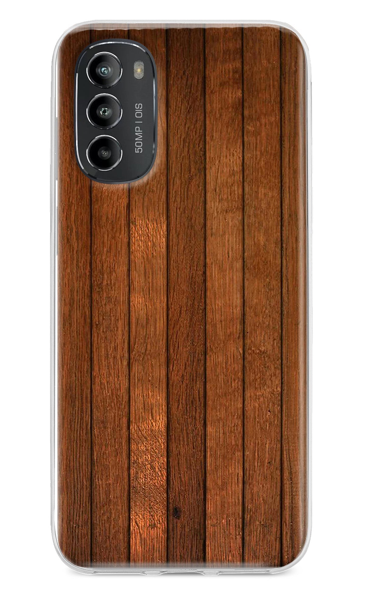 Wooden Artwork Bands Moto G82 5G Back Cover