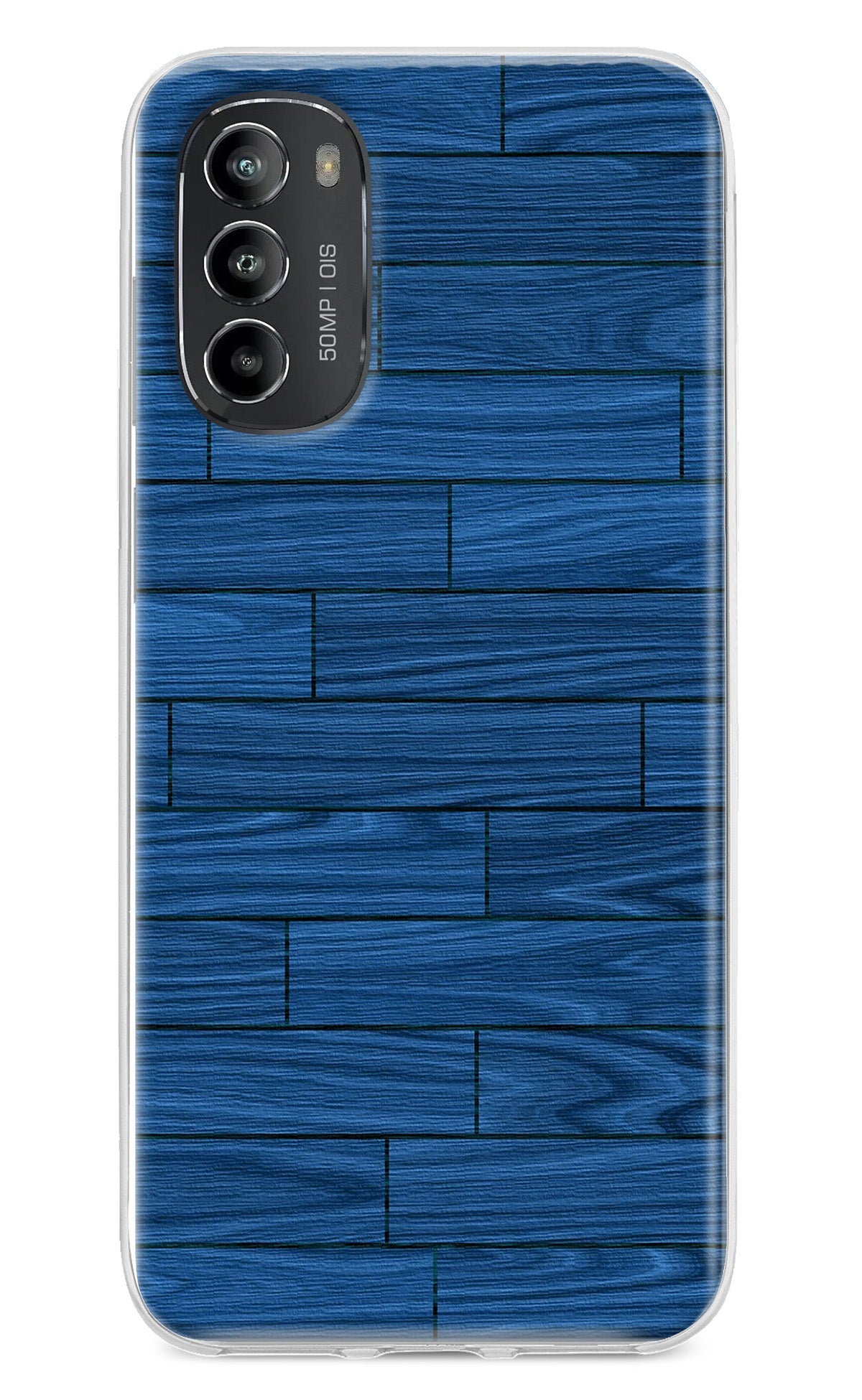 Wooden Texture Moto G82 5G Back Cover