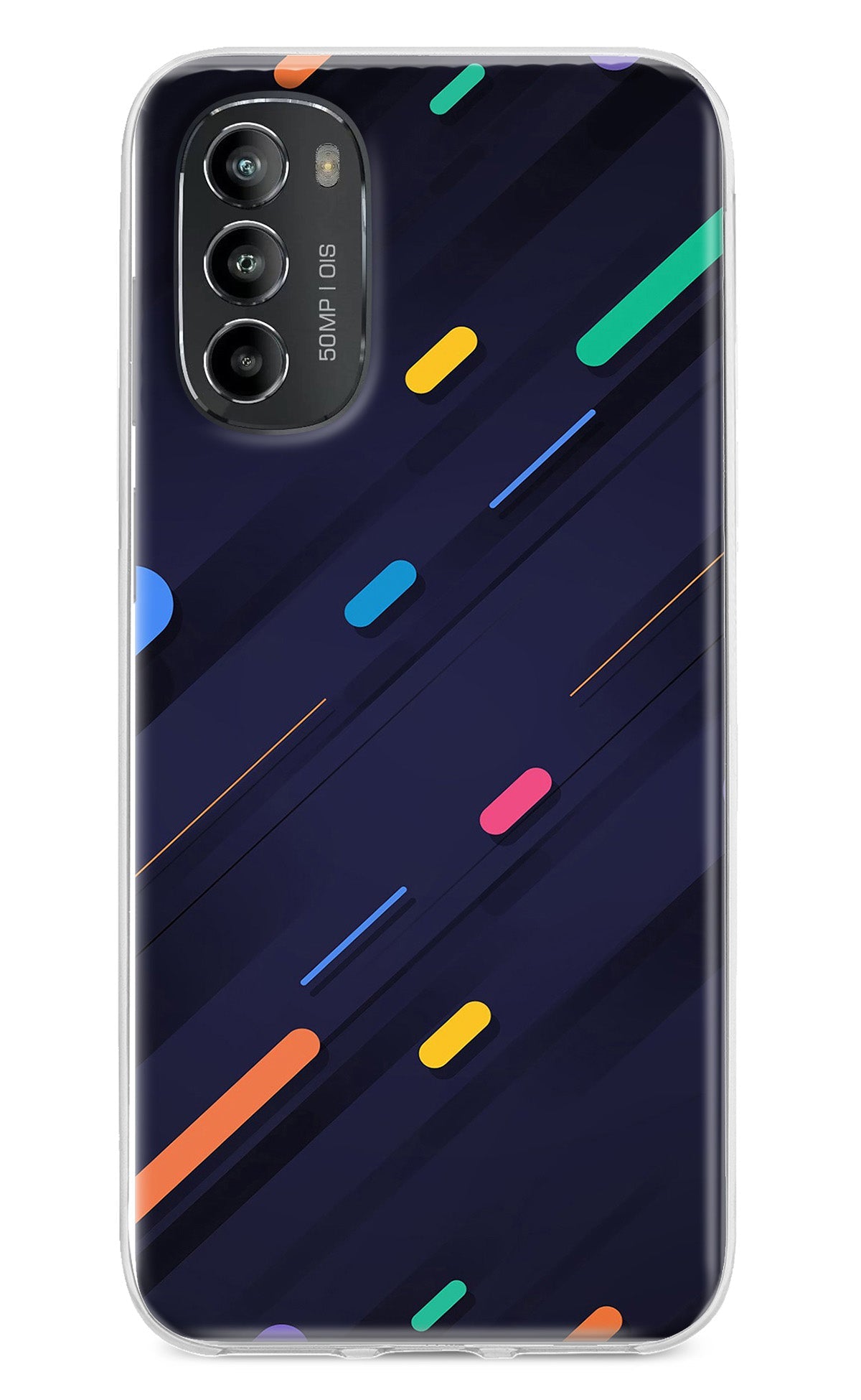 Abstract Design Moto G82 5G Back Cover