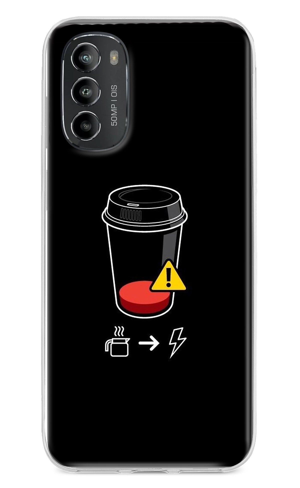 Coffee Moto G82 5G Back Cover