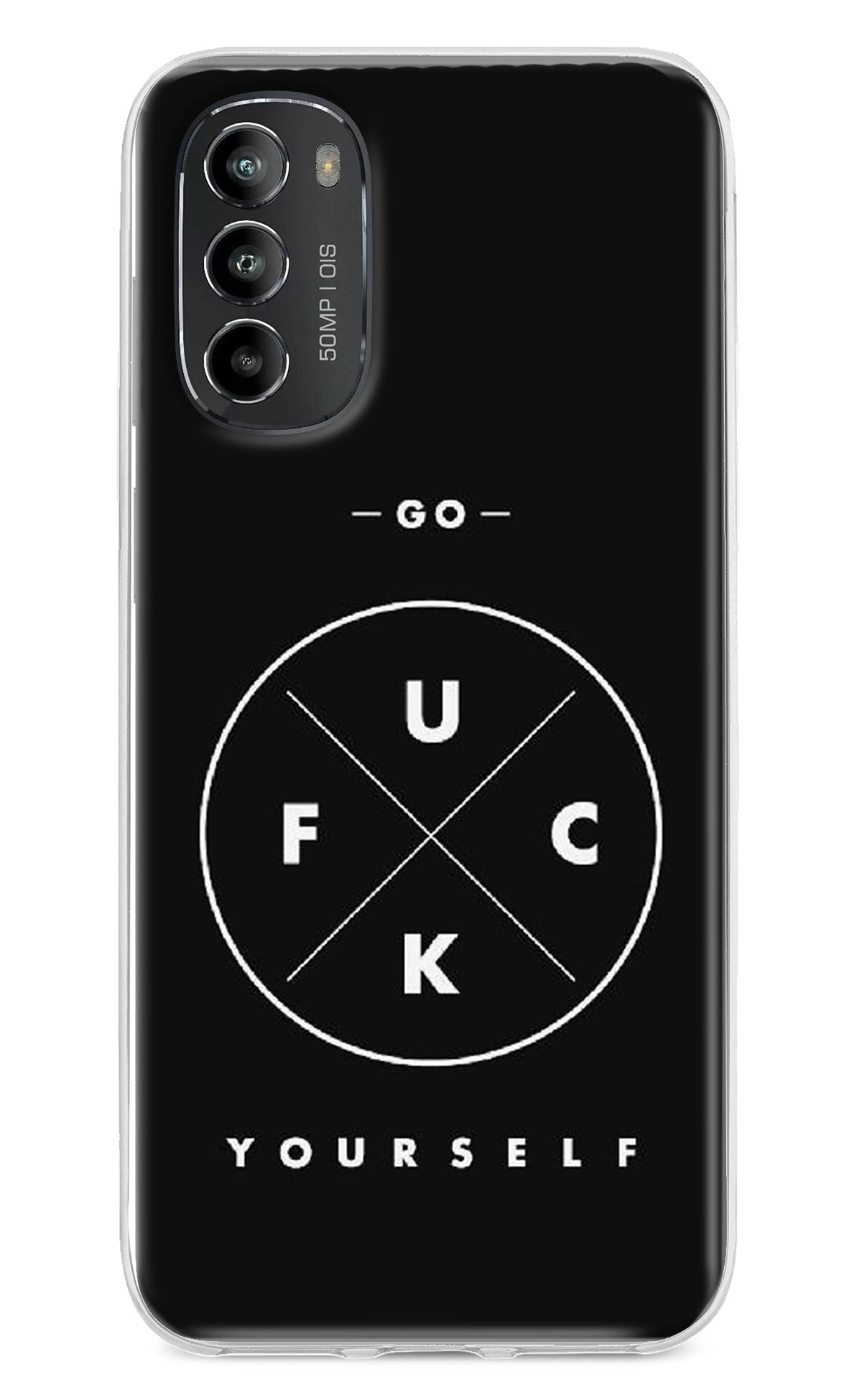 Go Fuck Yourself Moto G82 5G Back Cover