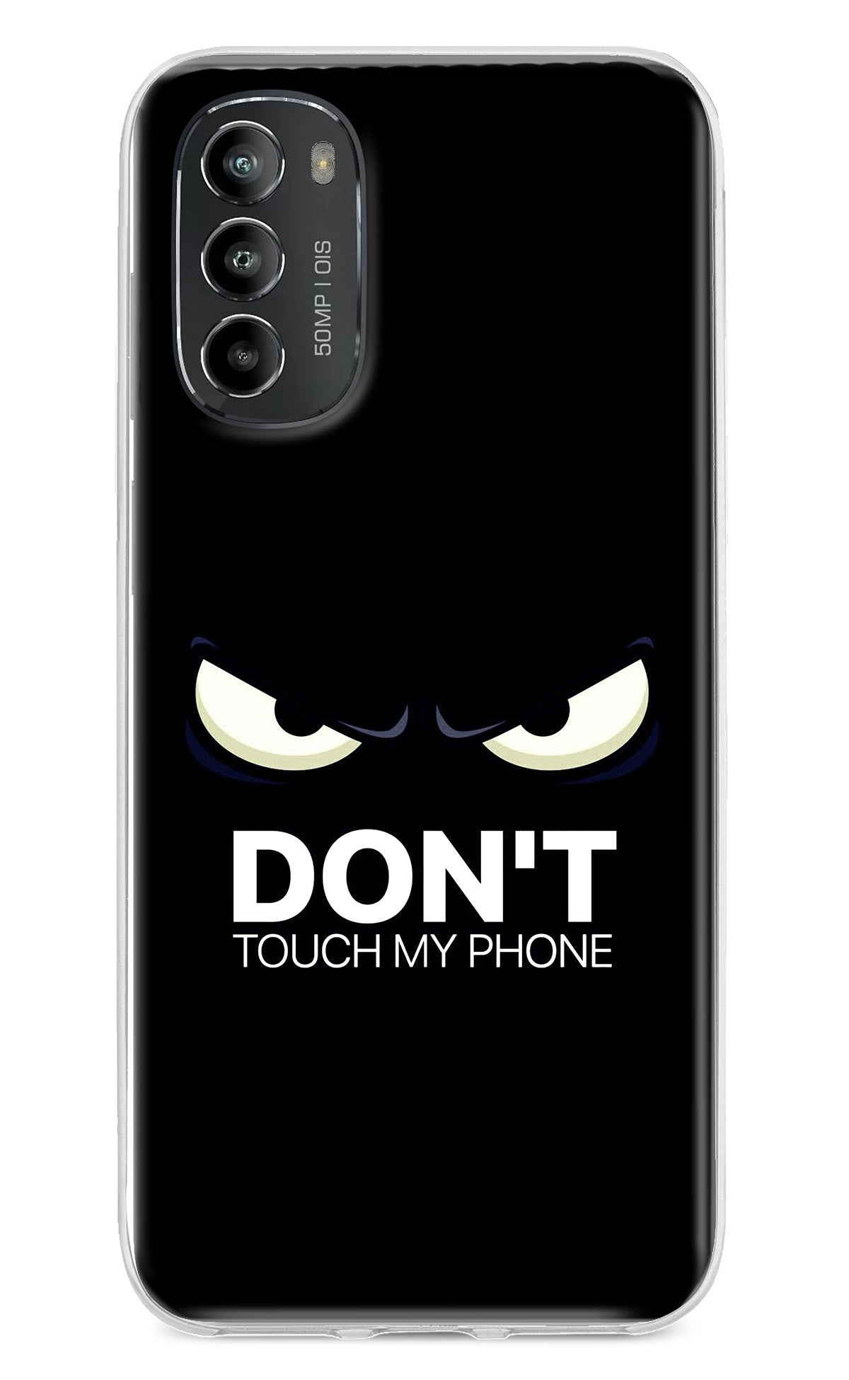 Don'T Touch My Phone Moto G82 5G Back Cover