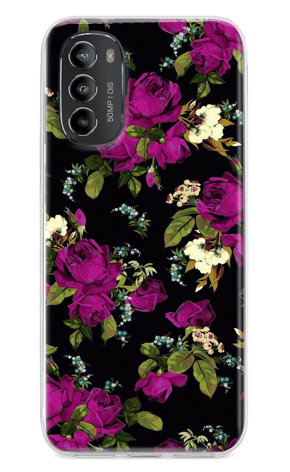 Flowers Moto G82 5G Back Cover