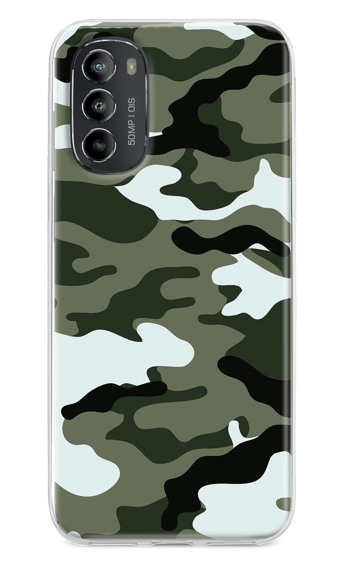 Camouflage Moto G82 5G Back Cover