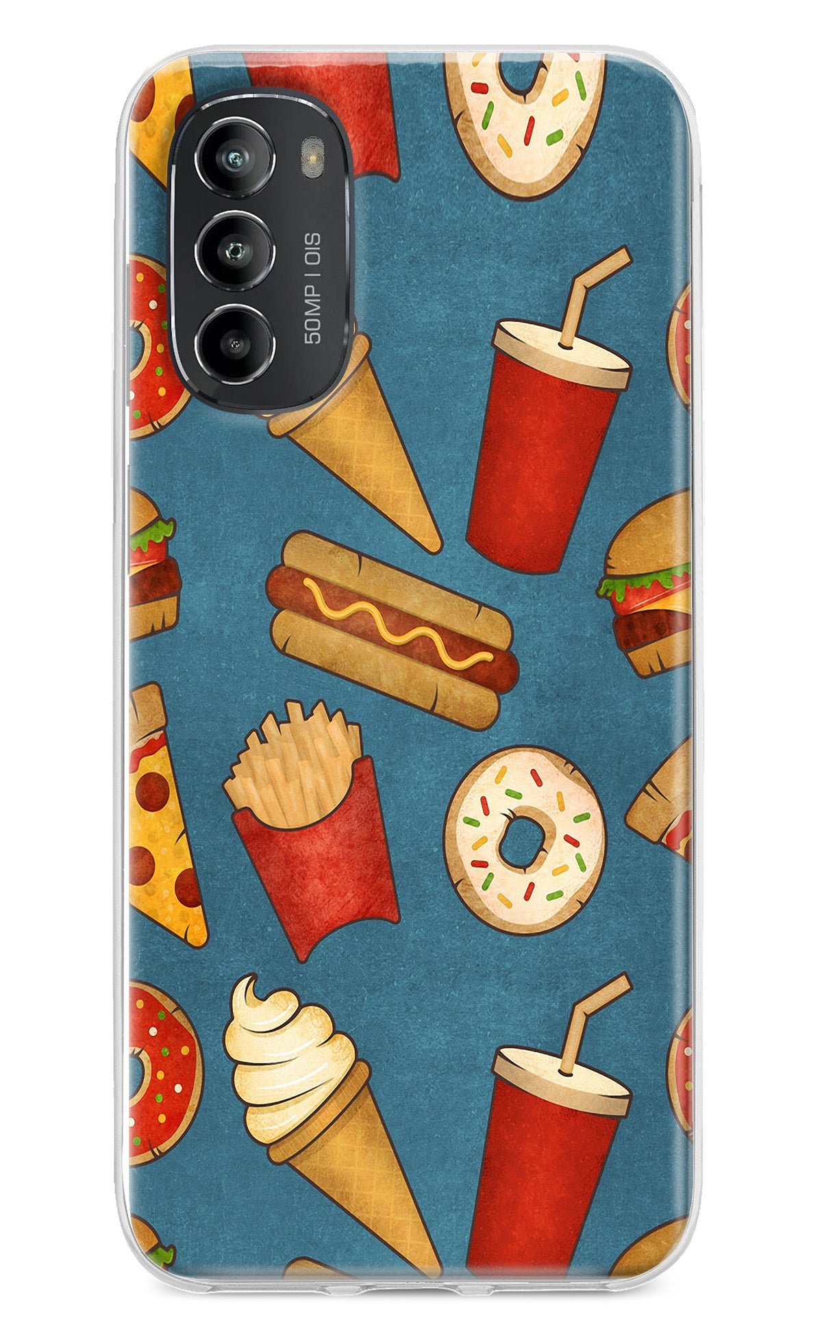 Foodie Moto G82 5G Back Cover