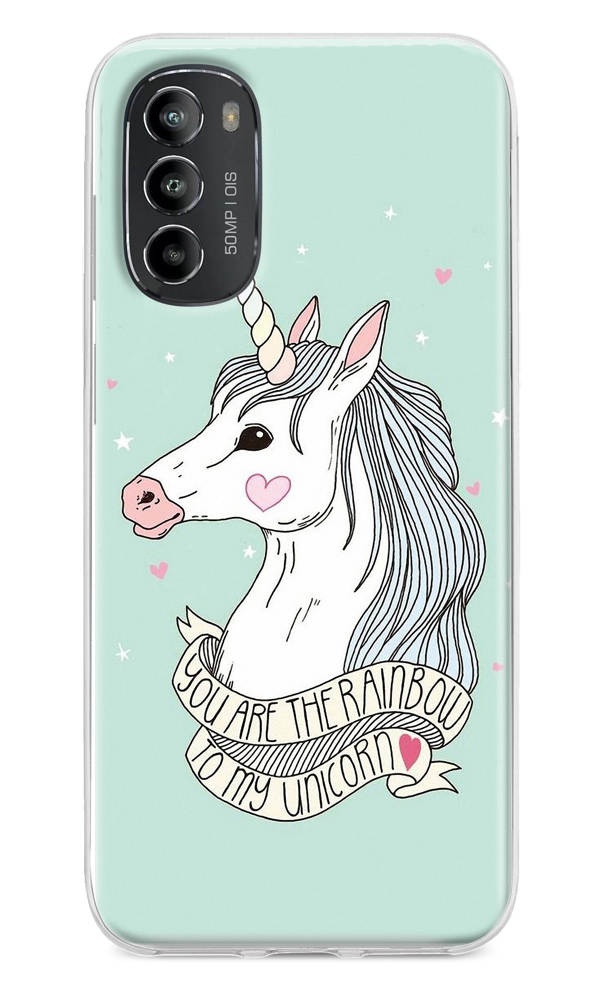 Unicorn Wallpaper Moto G82 5G Back Cover