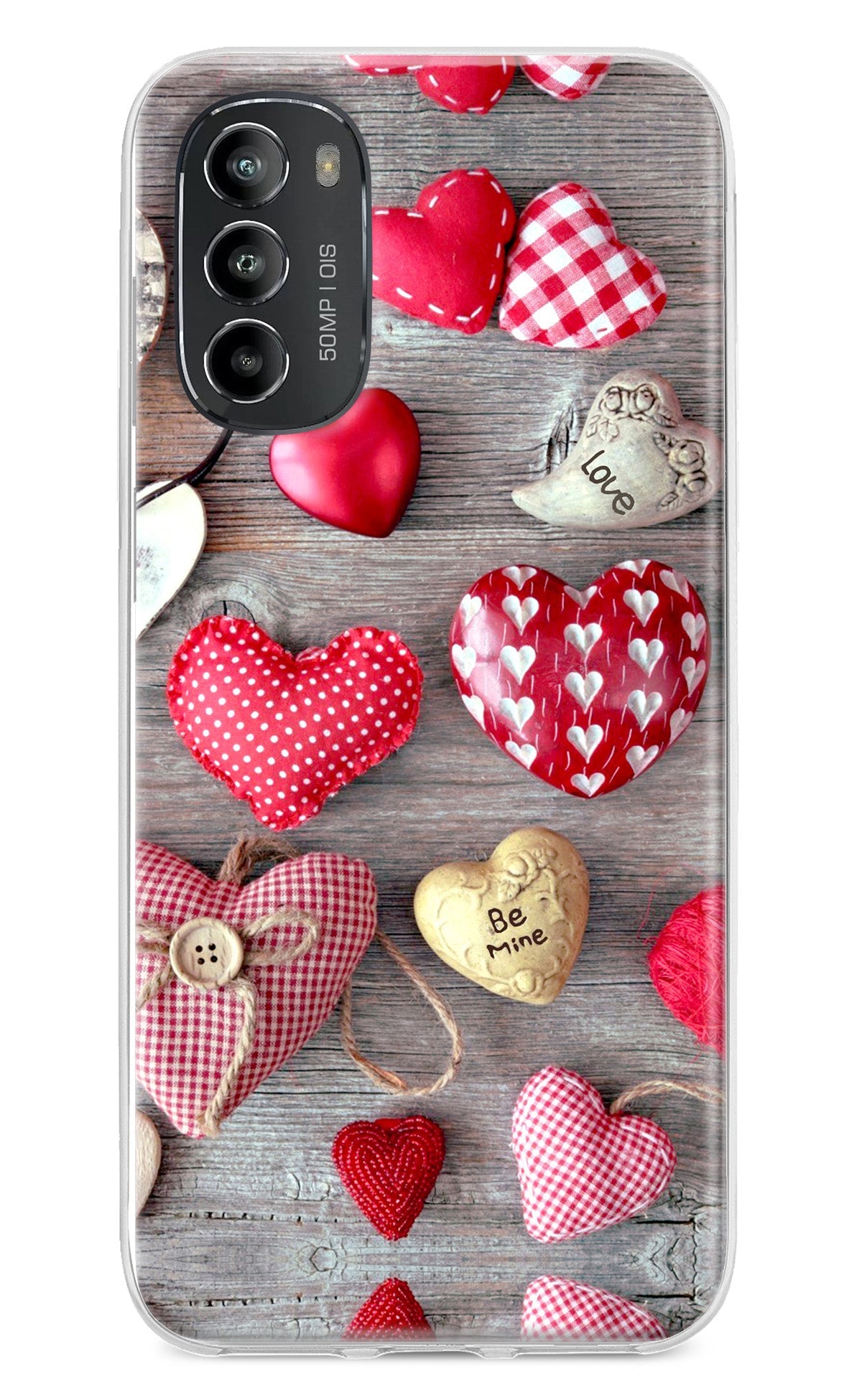 Love Wallpaper Moto G82 5G Back Cover