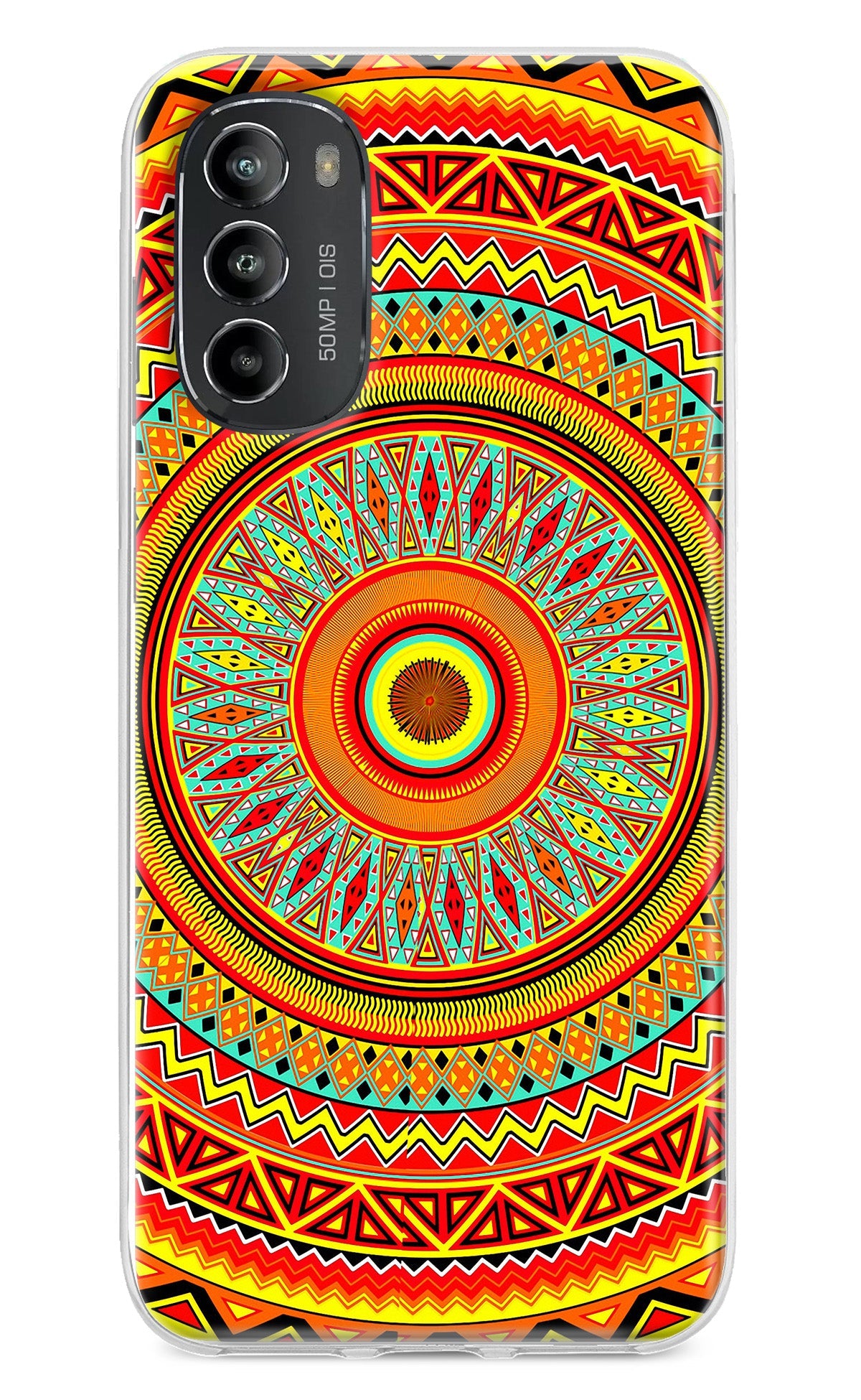 Mandala Pattern Moto G82 5G Back Cover