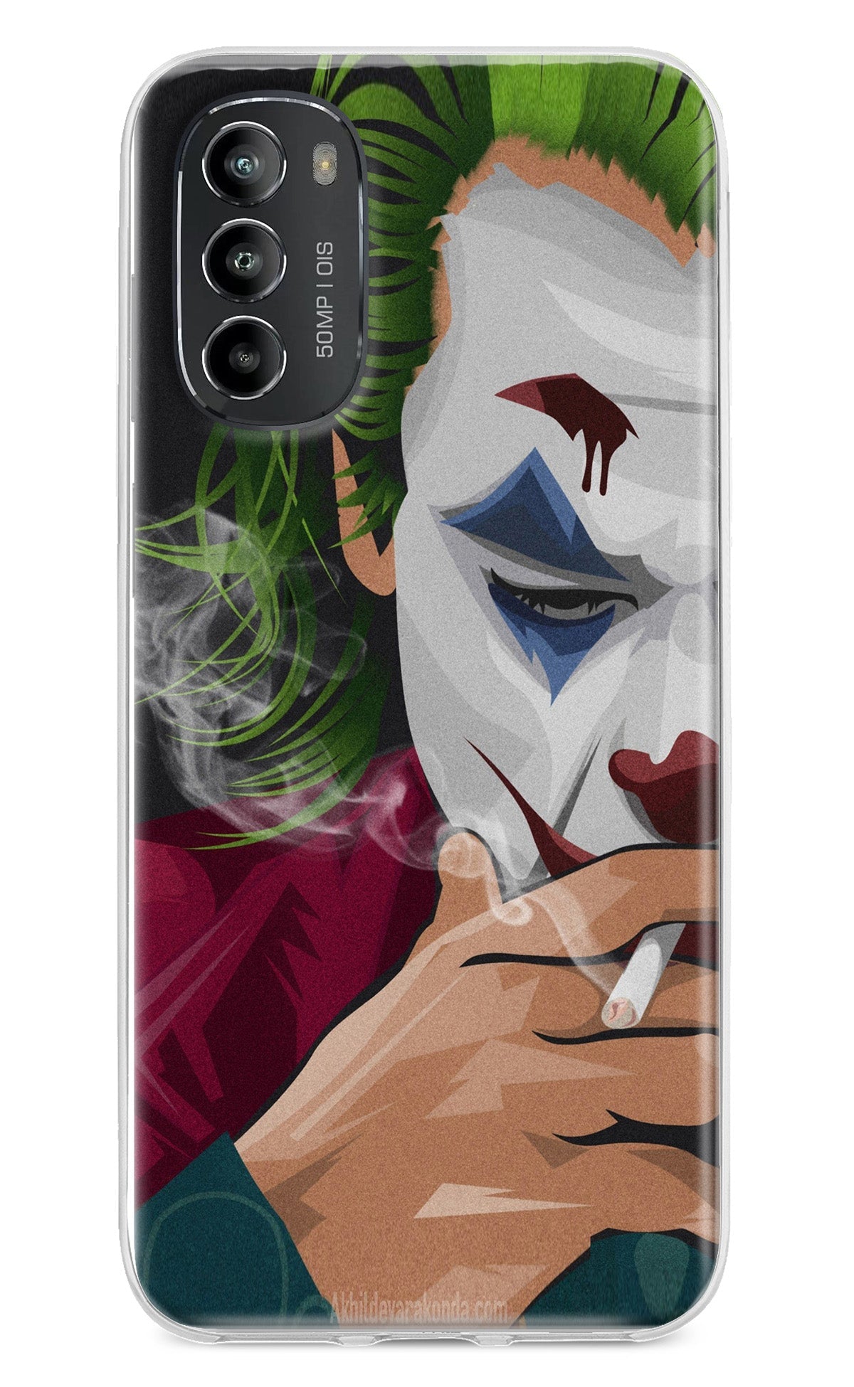 Joker Smoking Moto G82 5G Back Cover