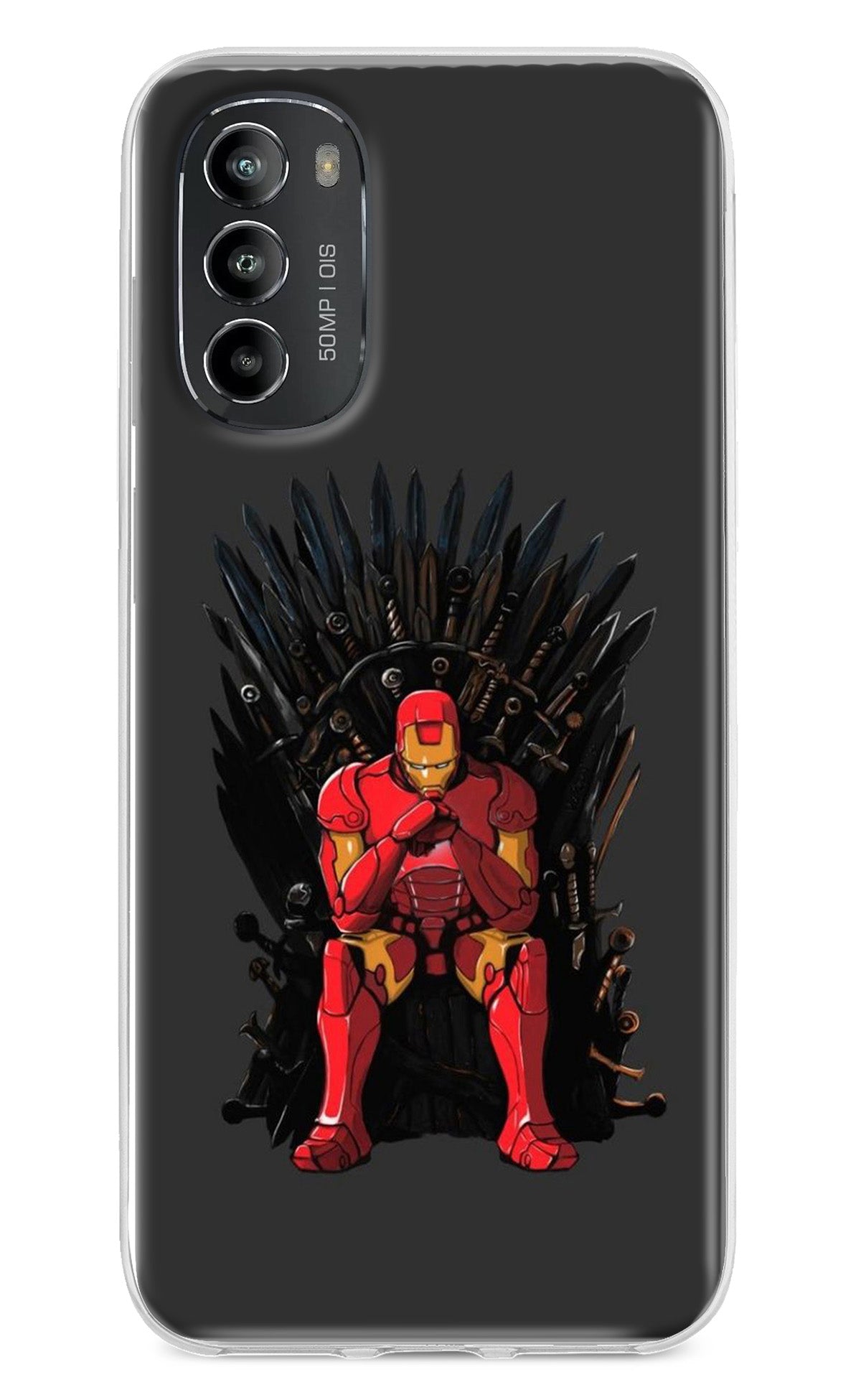 Ironman Throne Moto G82 5G Back Cover