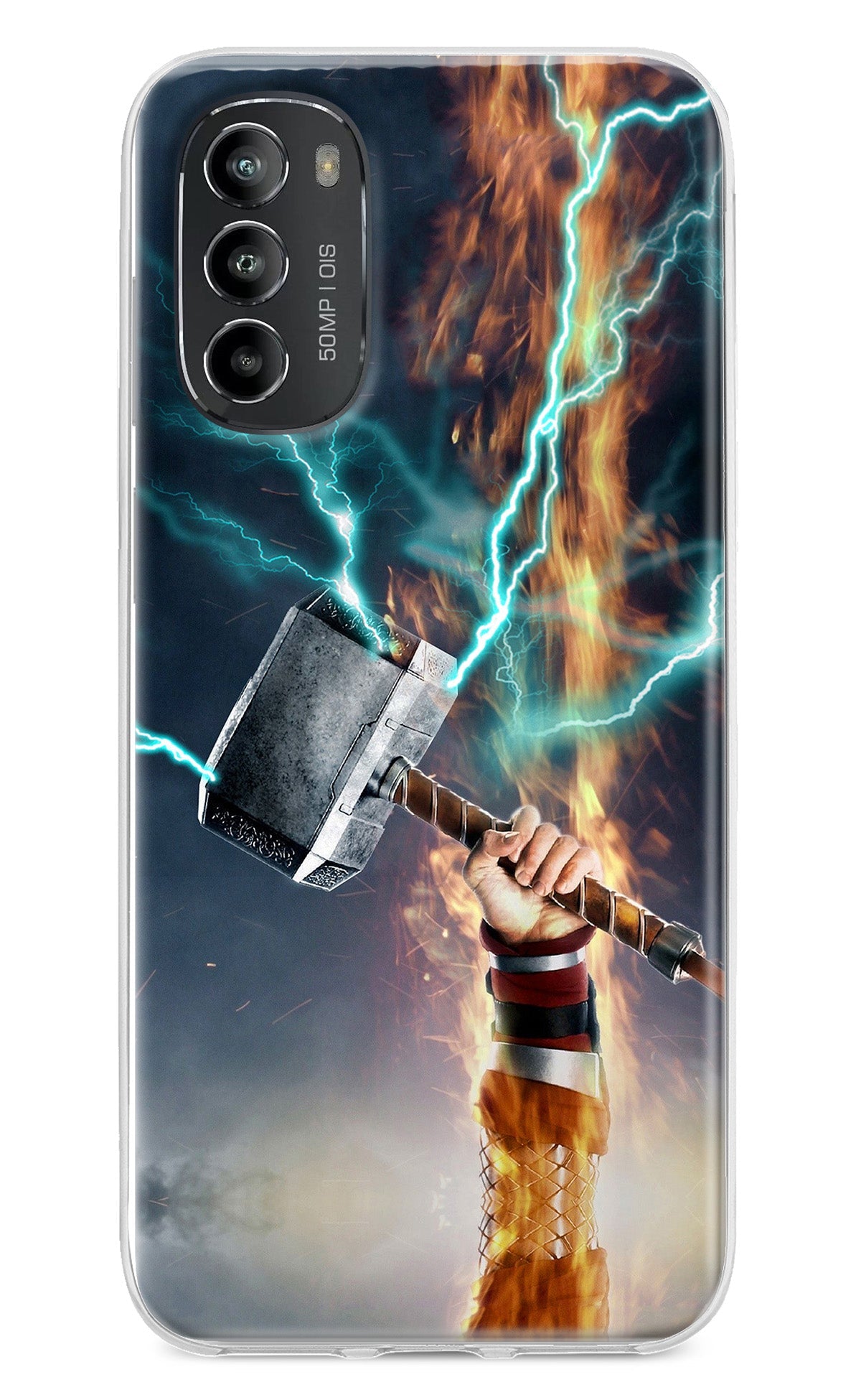 Thor Hammer Mjolnir Moto G82 5G Back Cover