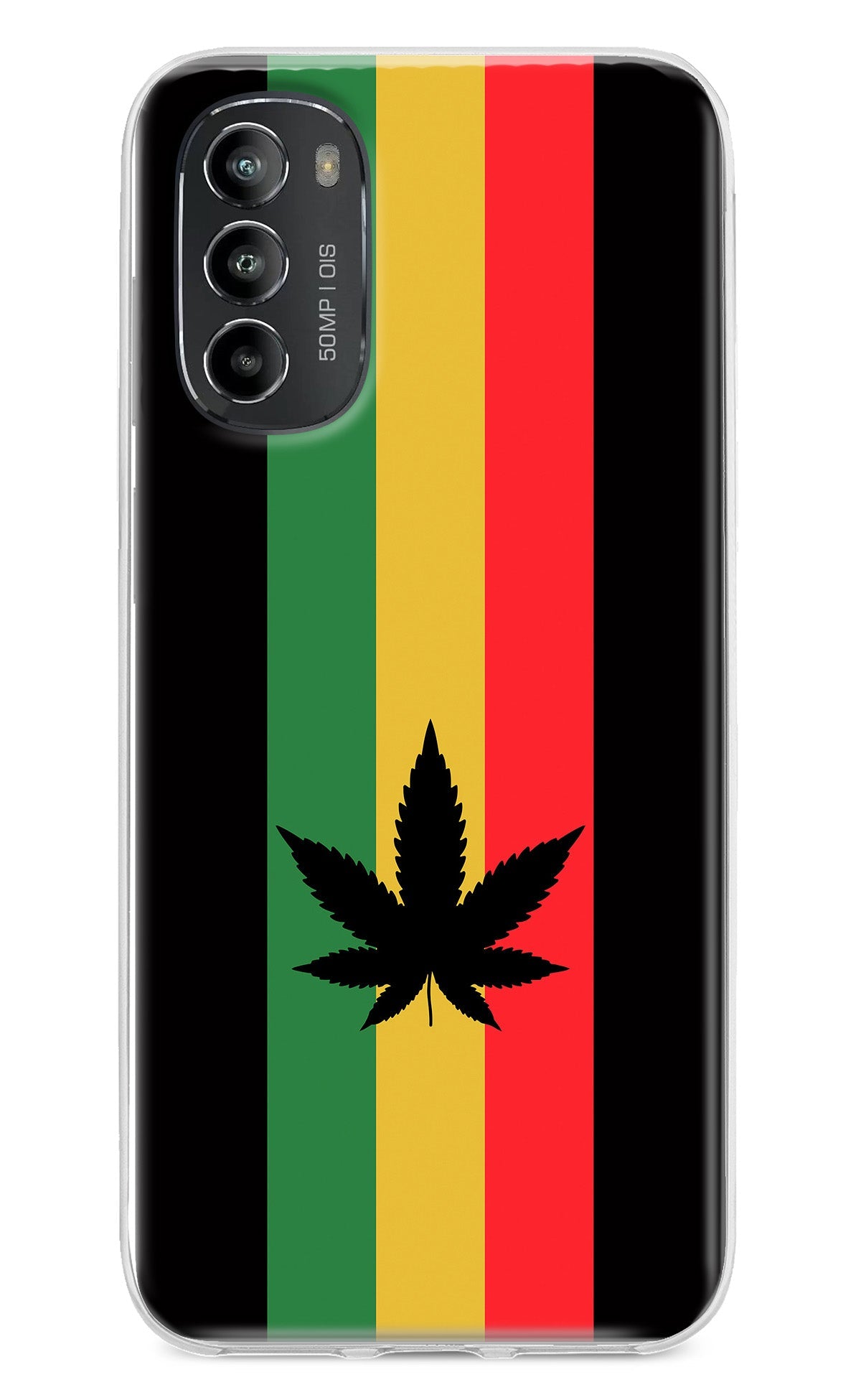 Weed Flag Moto G82 5G Back Cover