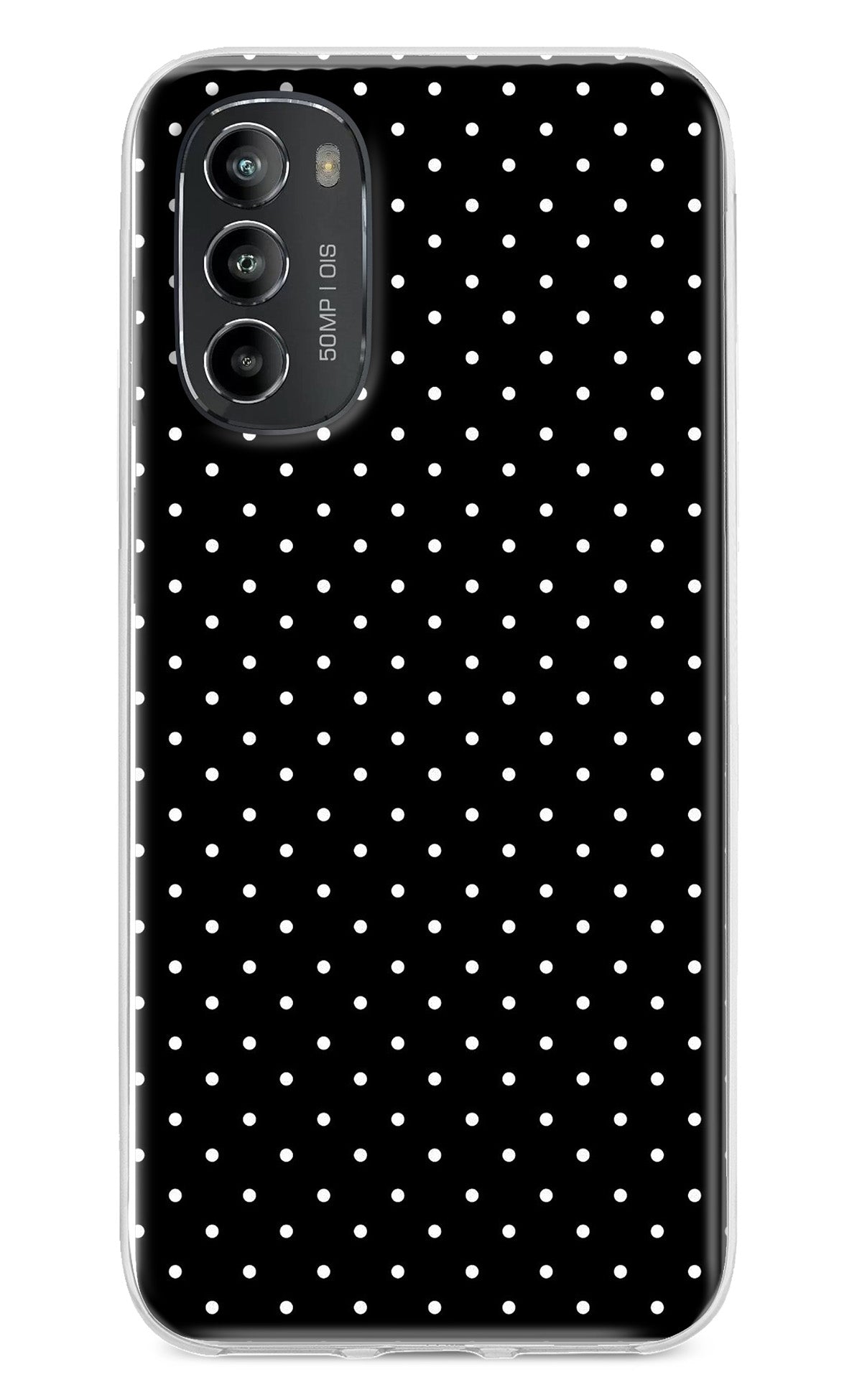 White Dots Moto G82 5G Back Cover