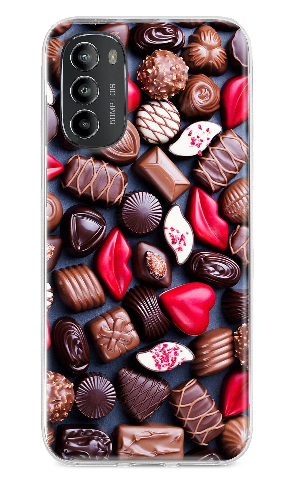 Chocolates Moto G82 5G Back Cover