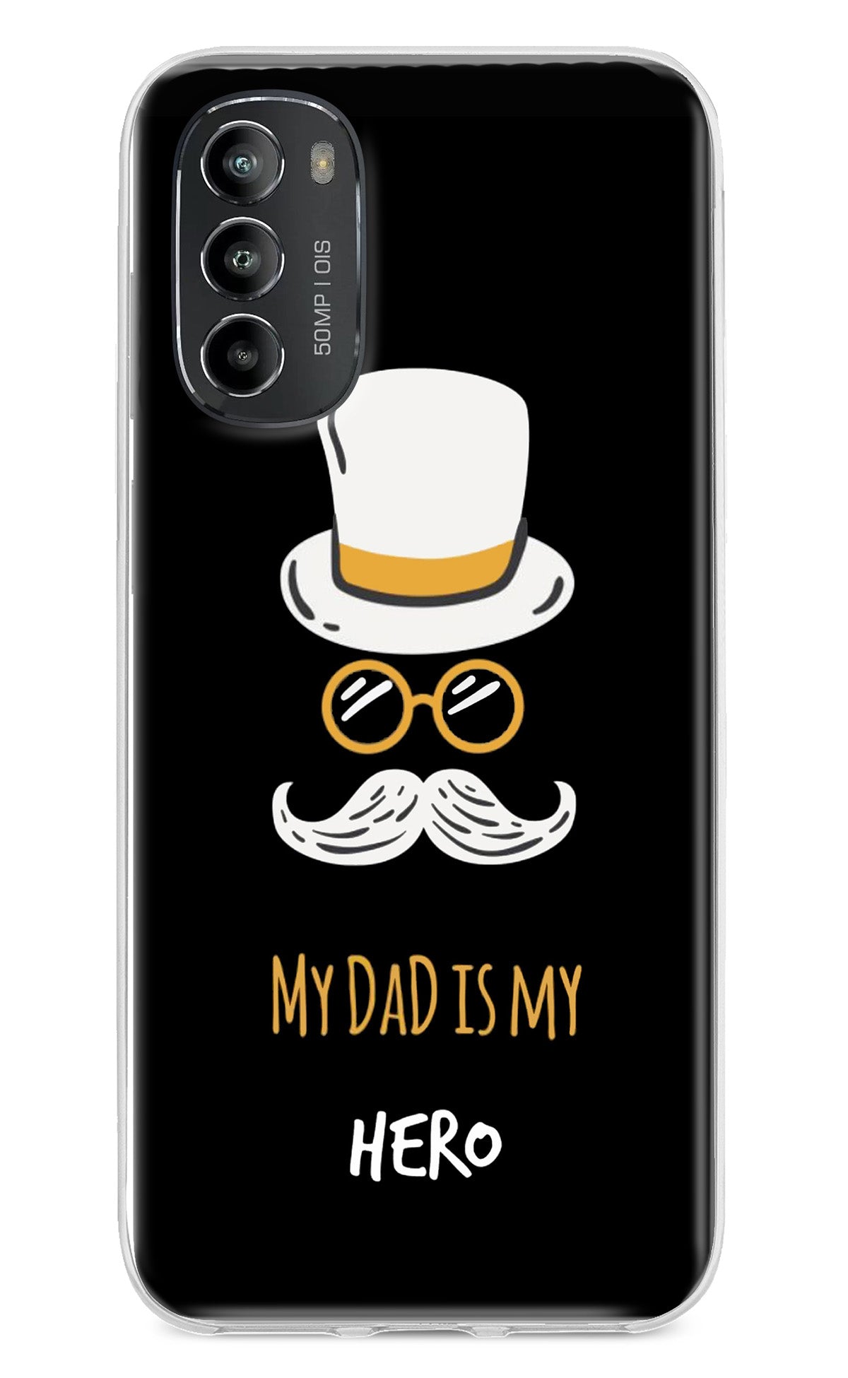 My Dad Is My Hero Moto G82 5G Back Cover