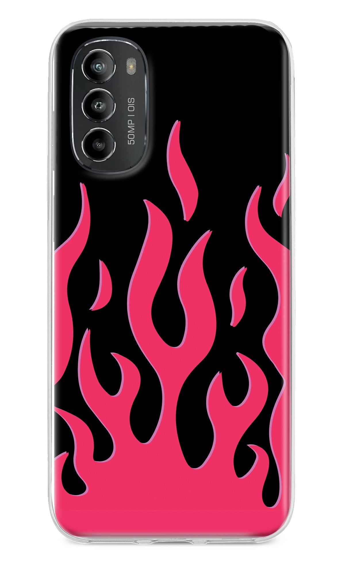 Fire Flames Moto G82 5G Back Cover