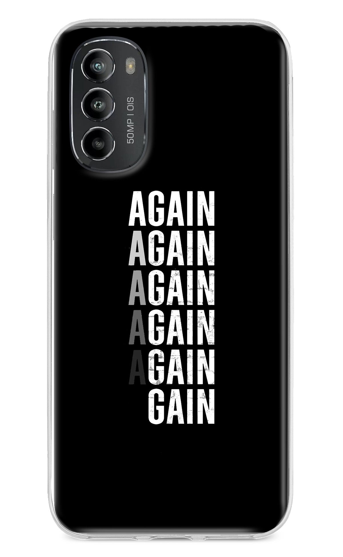 Again Again Gain Moto G82 5G Back Cover