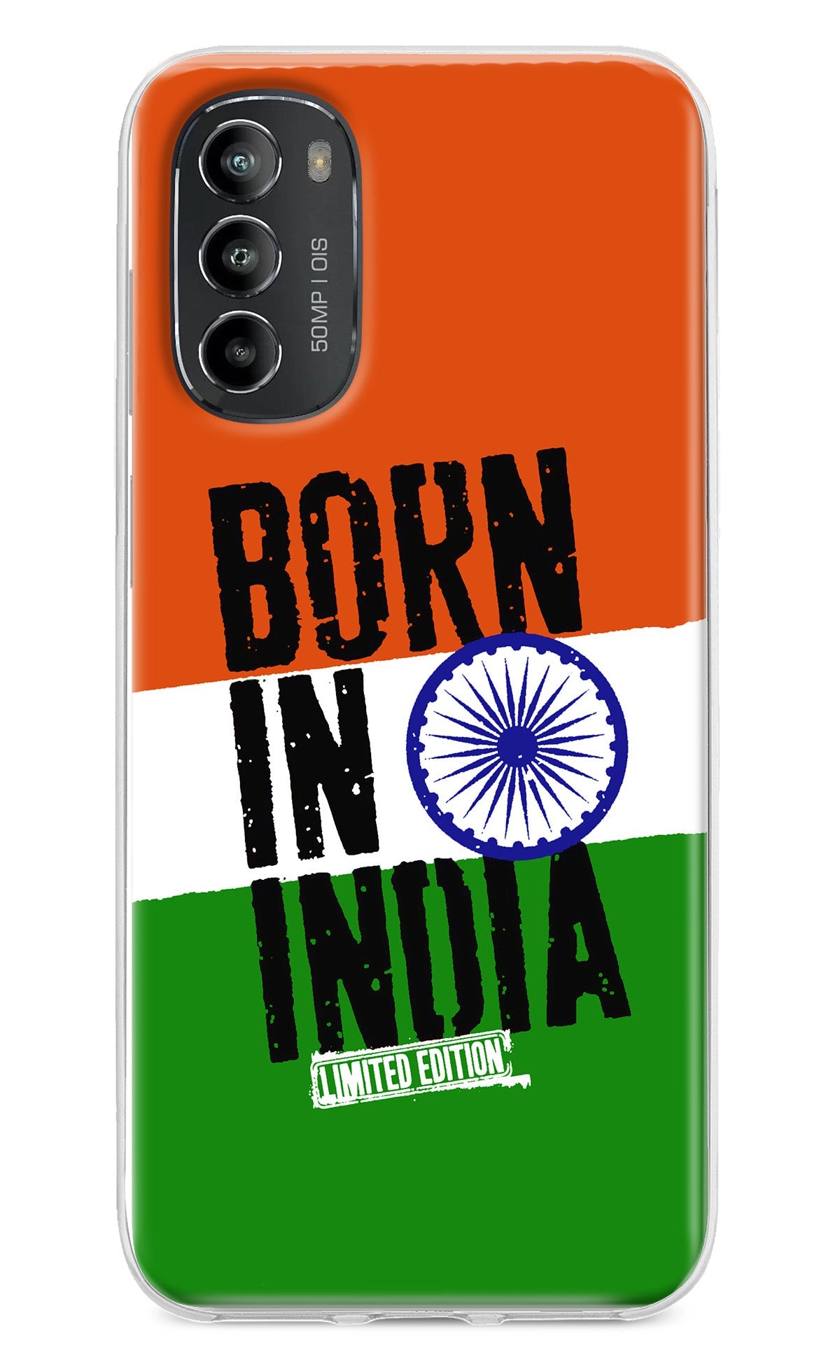 Born in India Moto G82 5G Back Cover