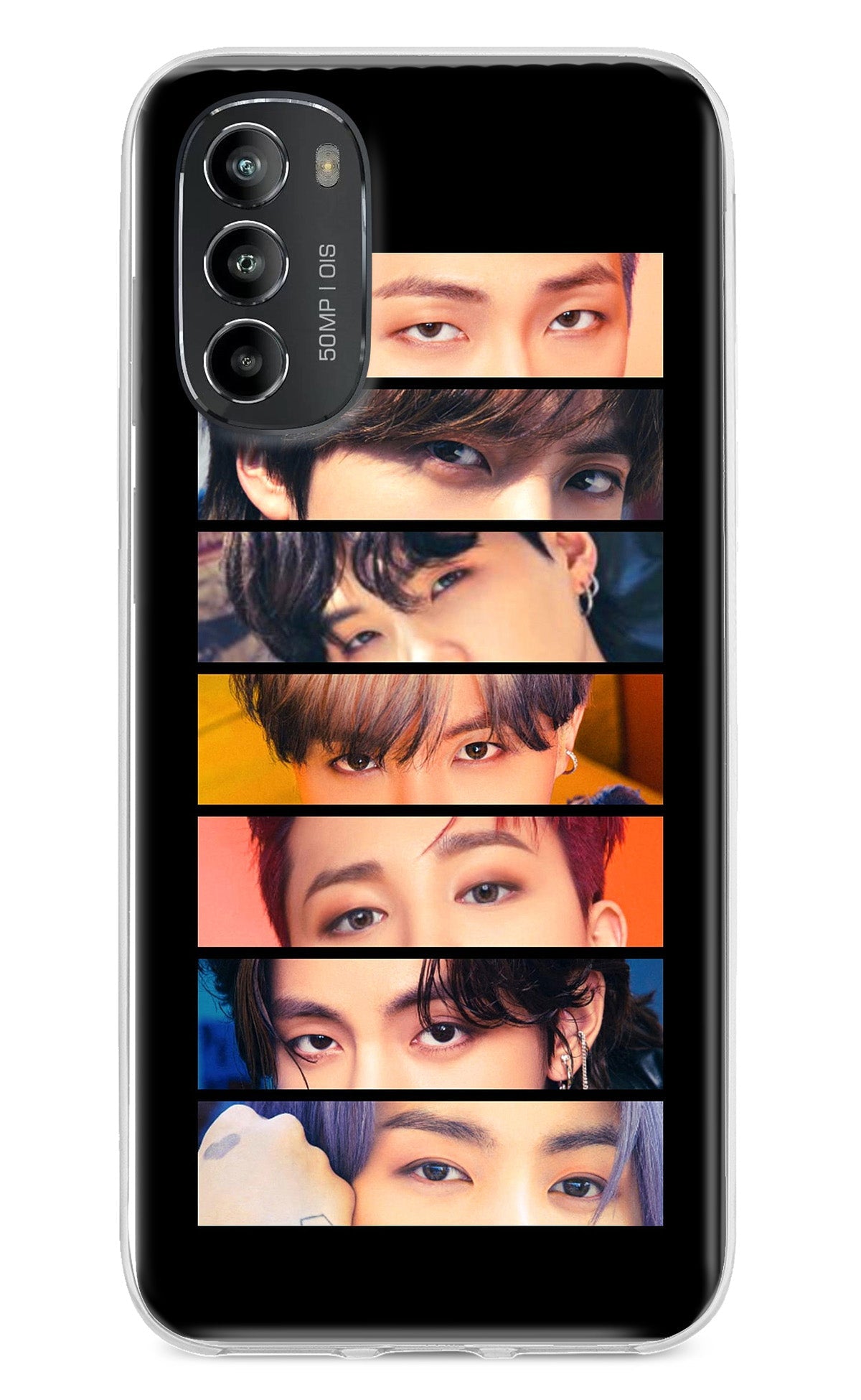 BTS Eyes Moto G82 5G Back Cover