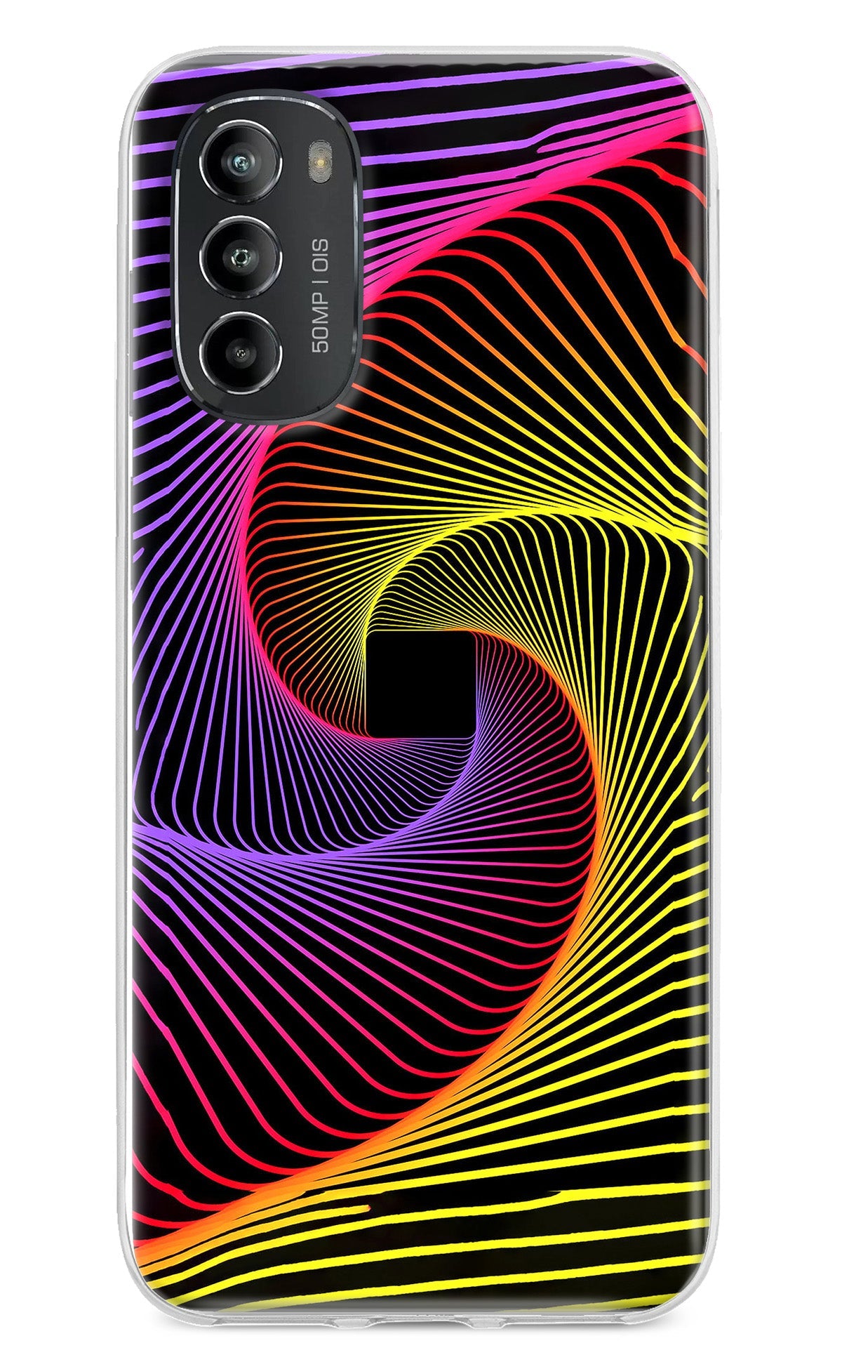 Colorful Strings Moto G82 5G Back Cover