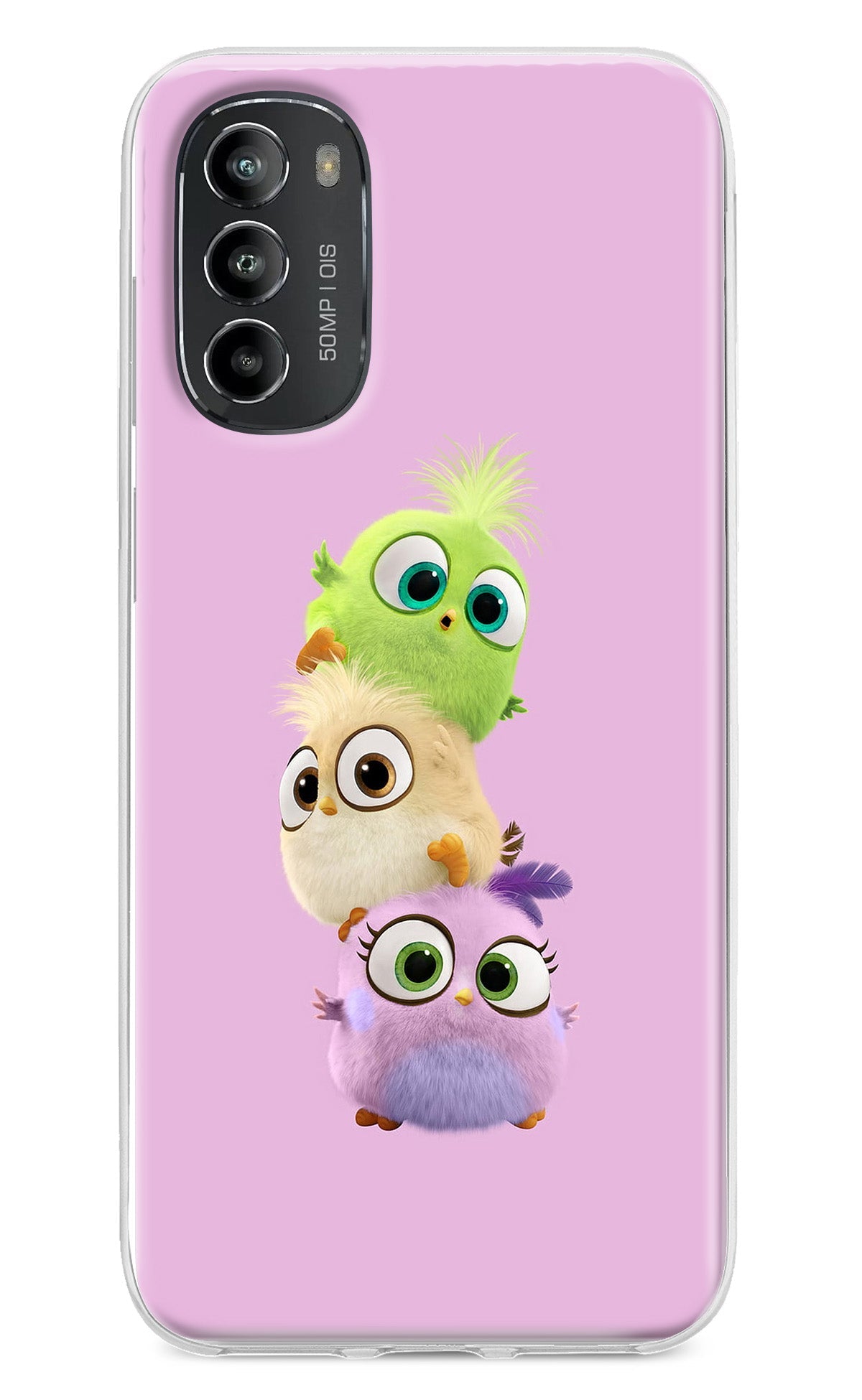 Cute Little Birds Moto G82 5G Back Cover