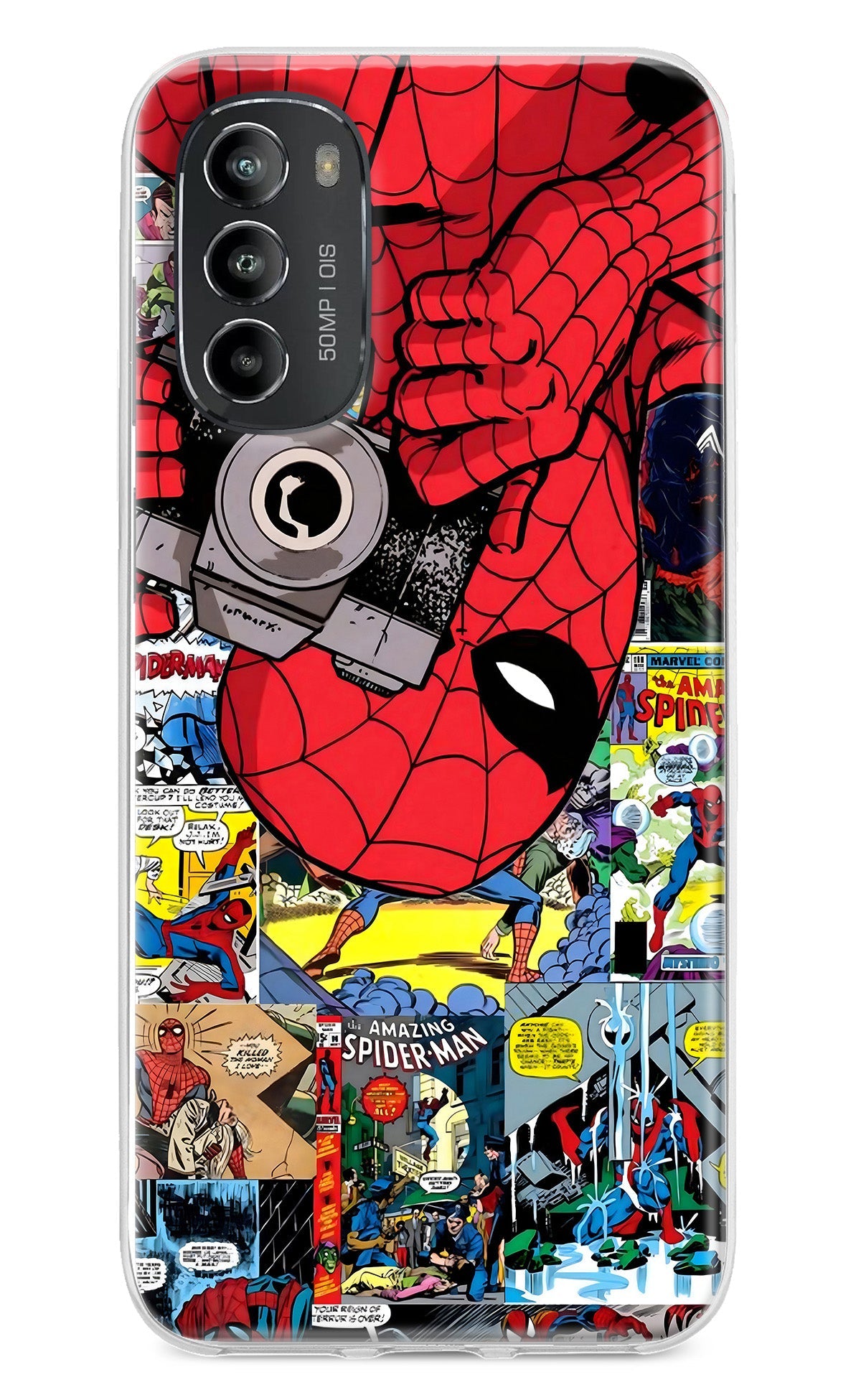 Spider Man Moto G82 5G Back Cover