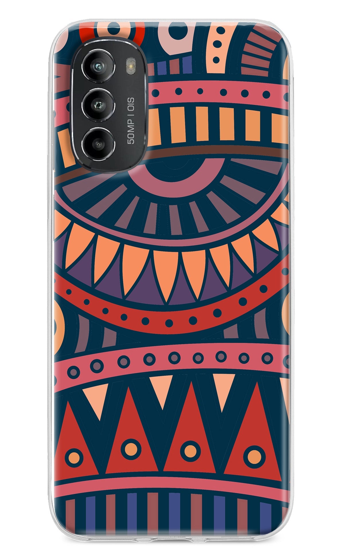 African Culture Design Moto G82 5G Back Cover