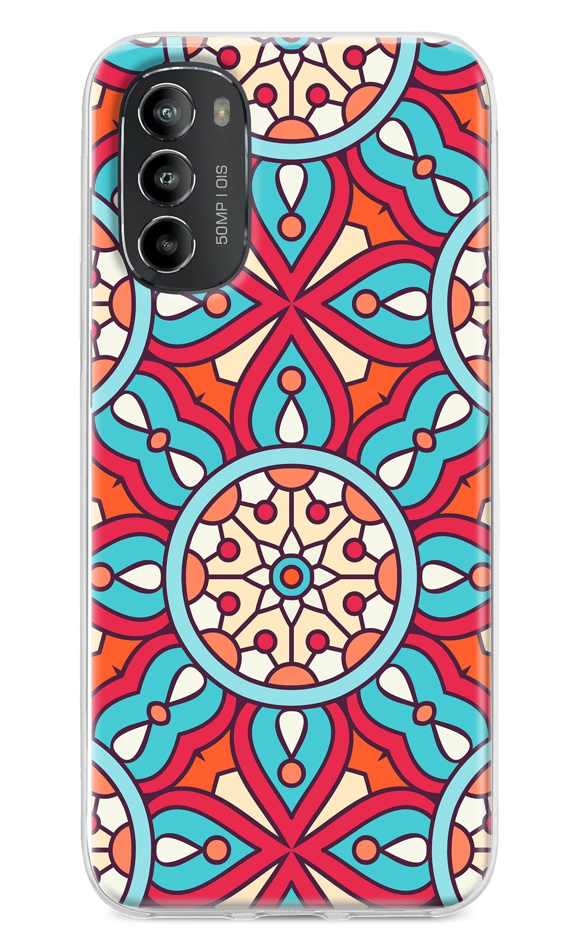 Mandala Geometric Moto G82 5G Back Cover