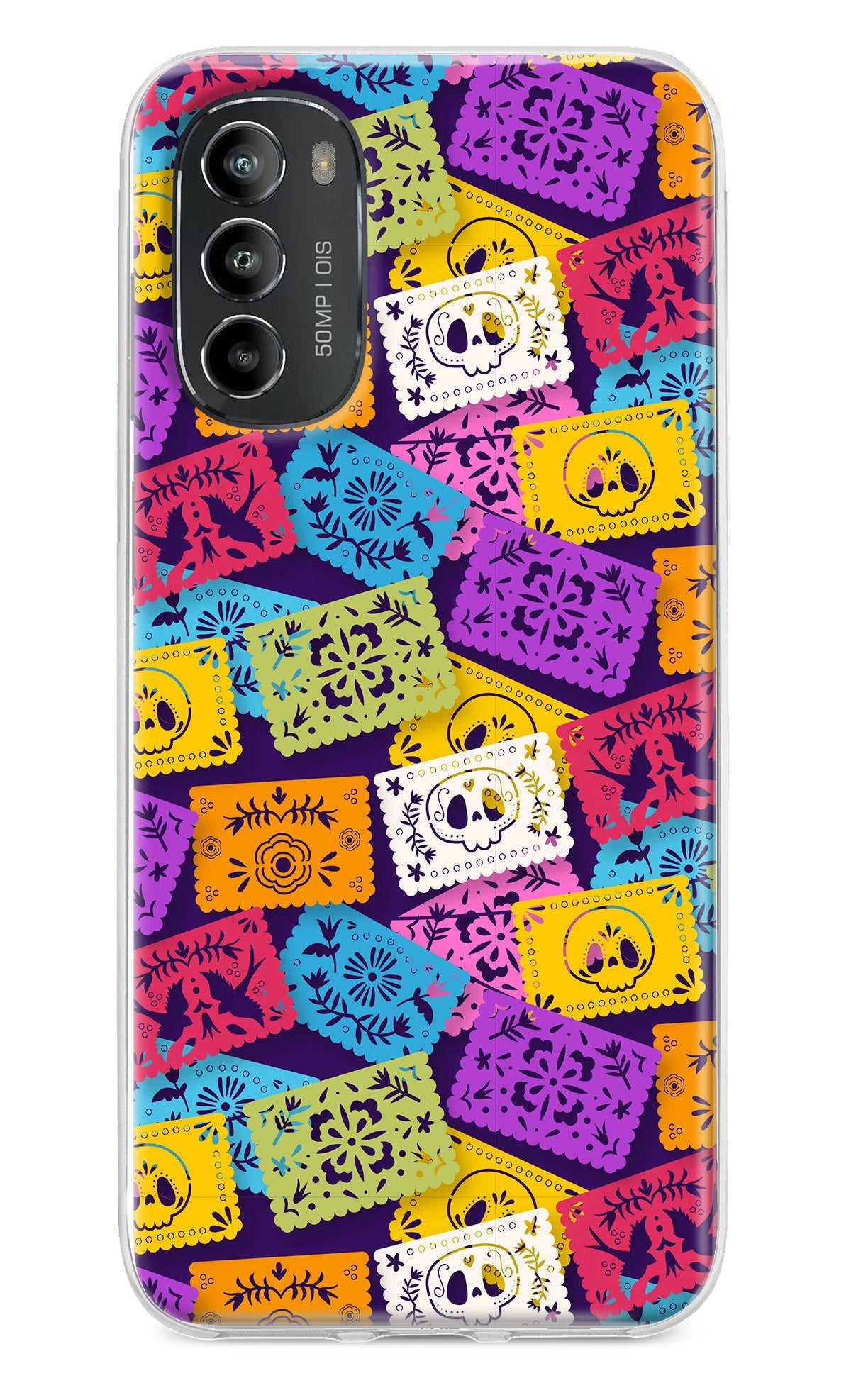 Mexican Pattern Moto G82 5G Back Cover