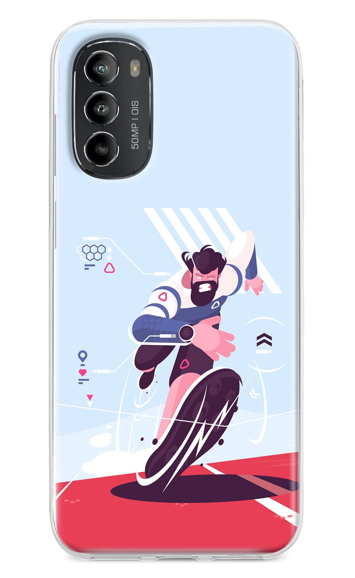 Run Pro Moto G82 5G Back Cover