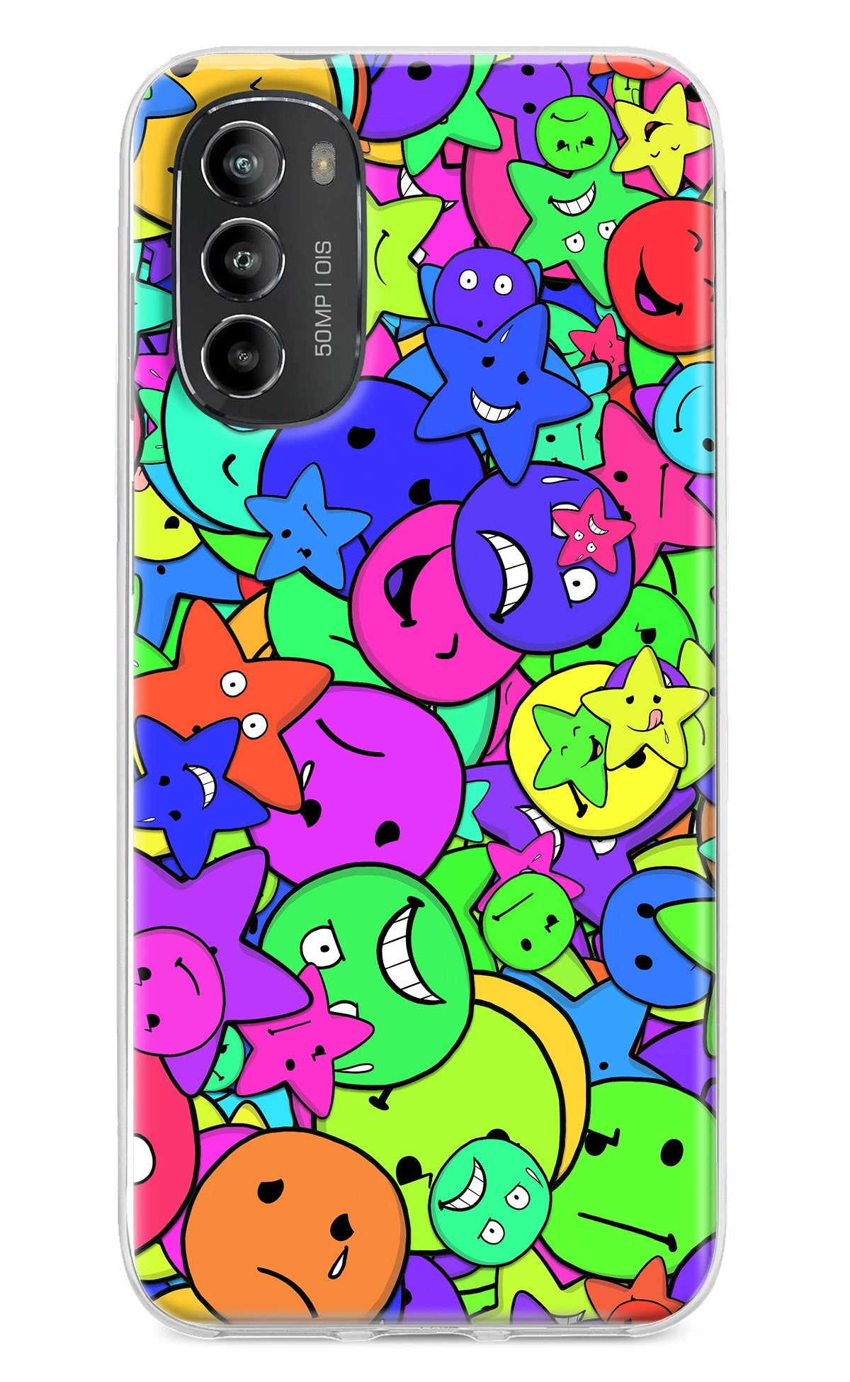 Fun Doodle Moto G82 5G Back Cover