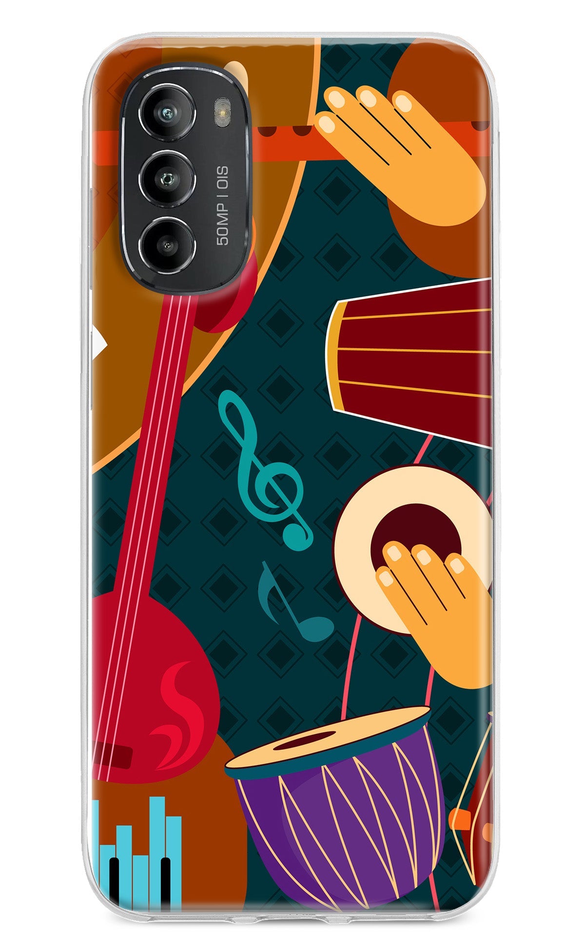 Music Instrument Moto G82 5G Back Cover