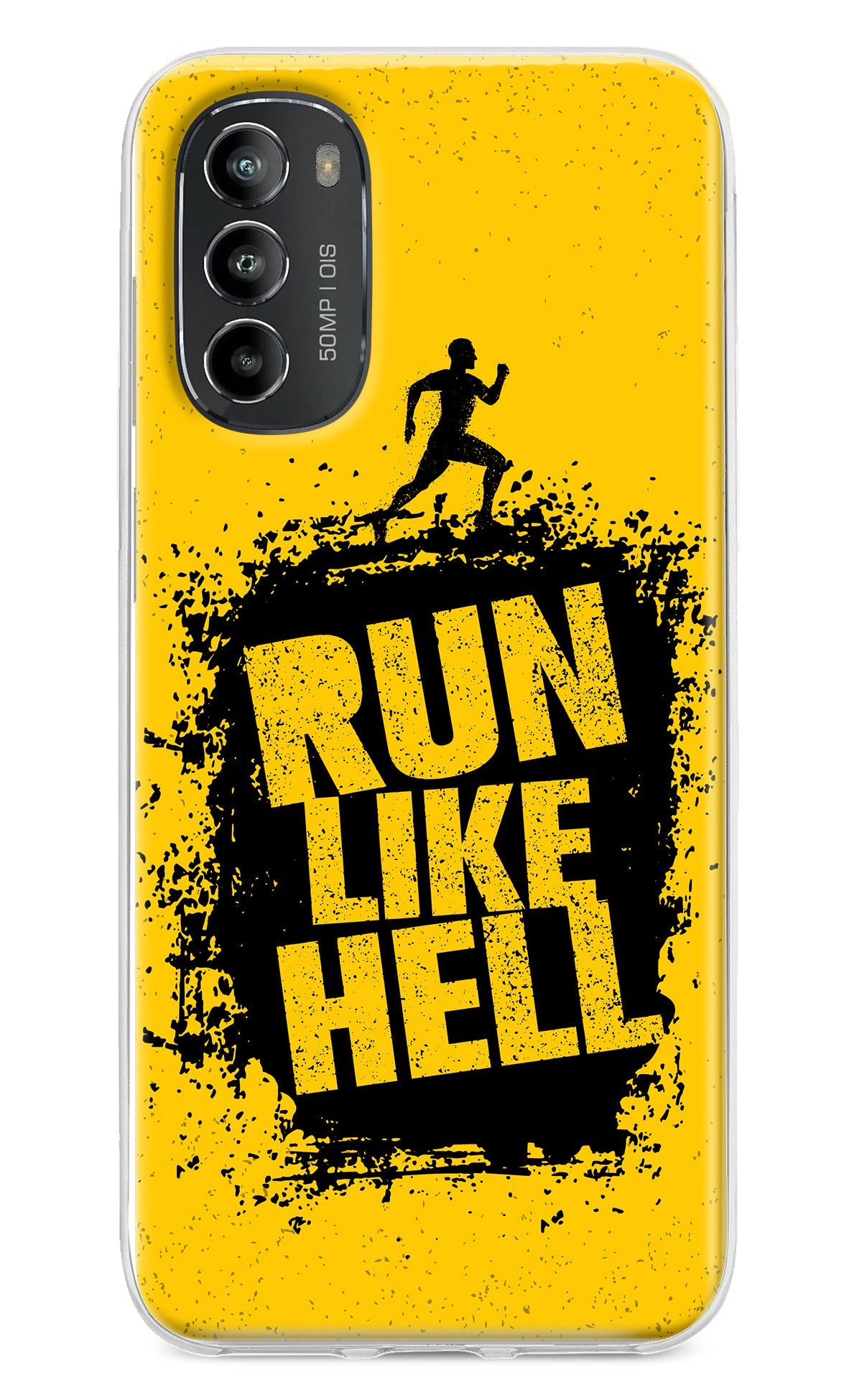 Run Like Hell Moto G82 5G Back Cover