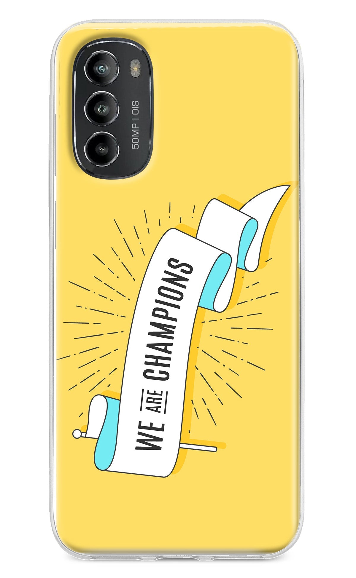 We are Champions Moto G82 5G Back Cover