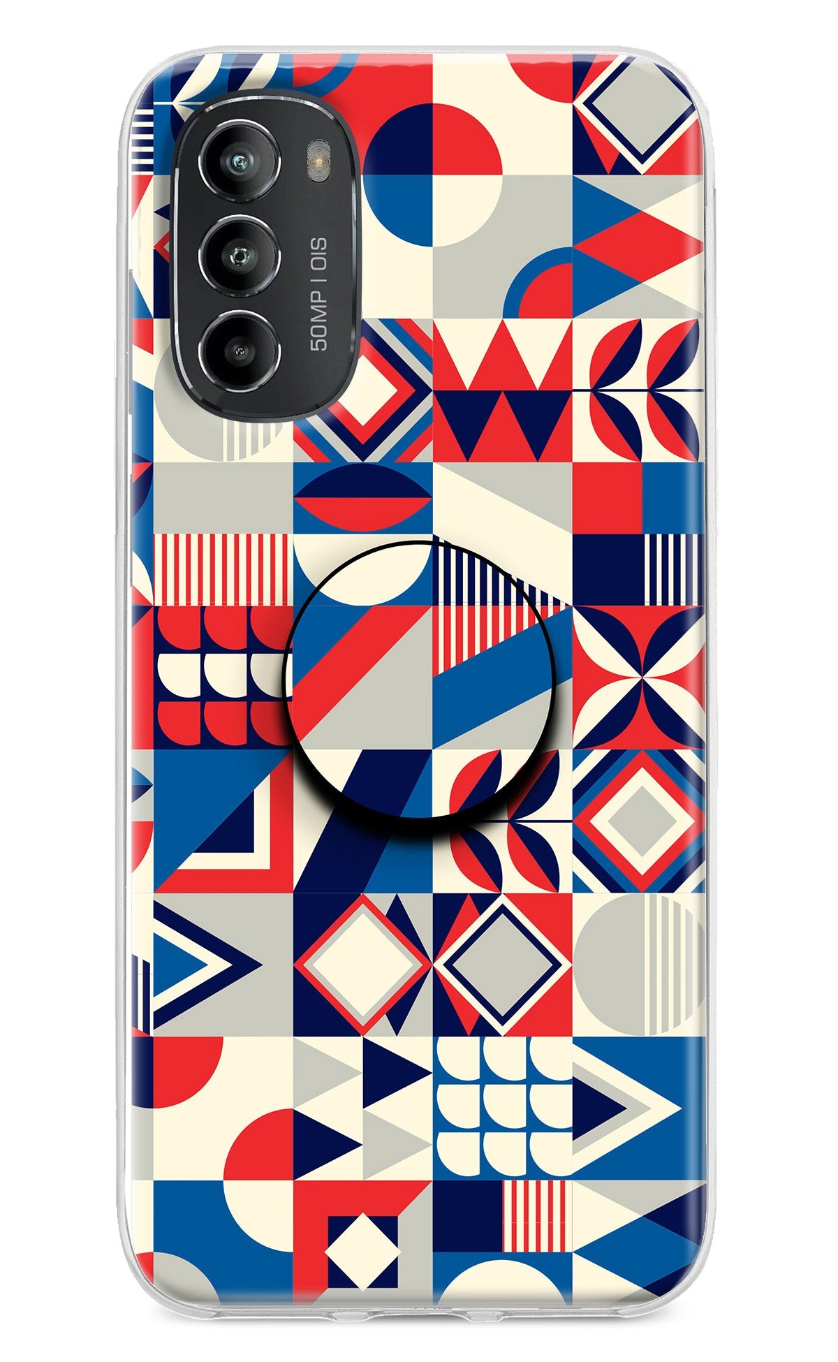 Colorful Pattern Moto G82 5G Pop Case