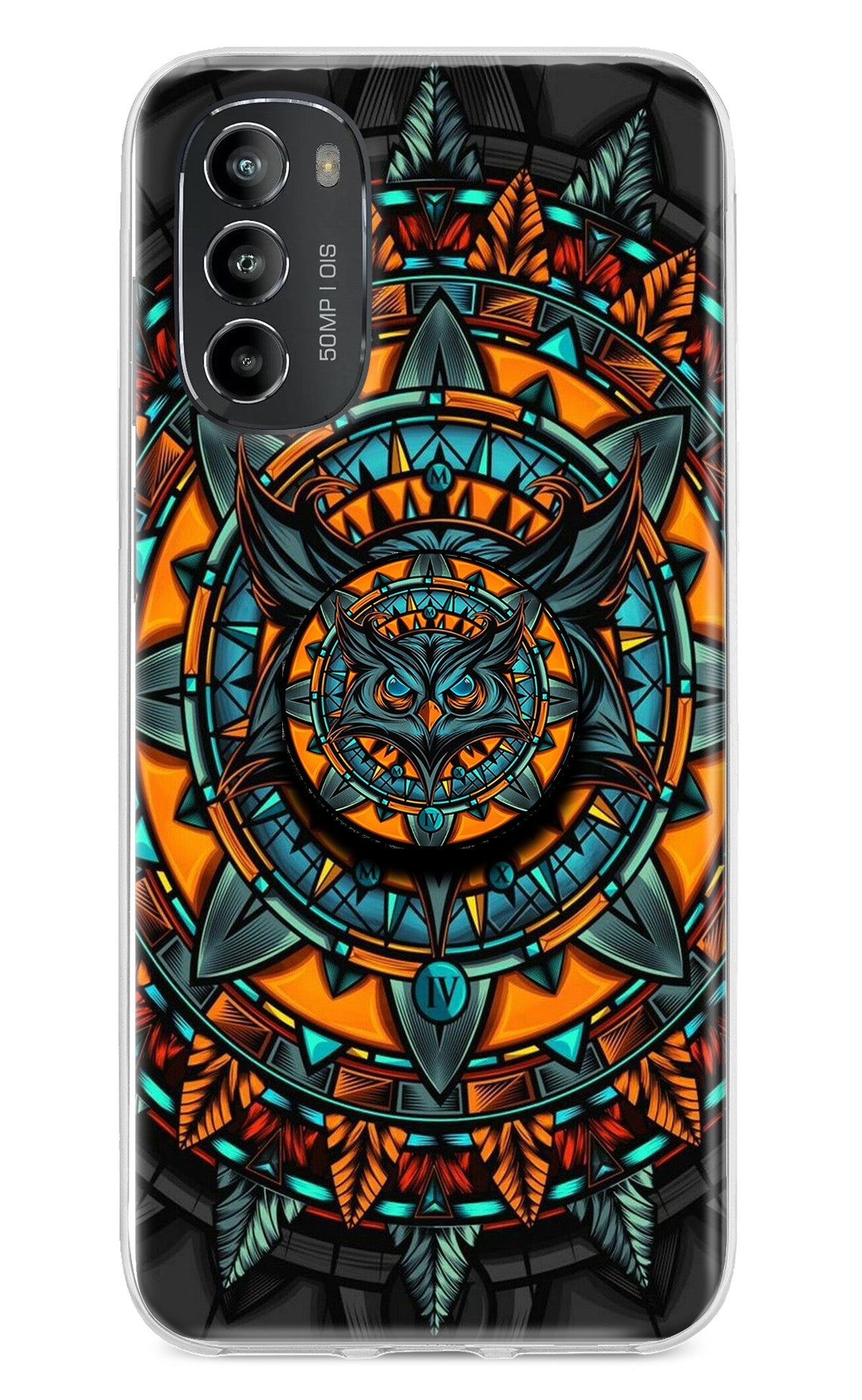 Angry Owl Moto G82 5G Pop Case