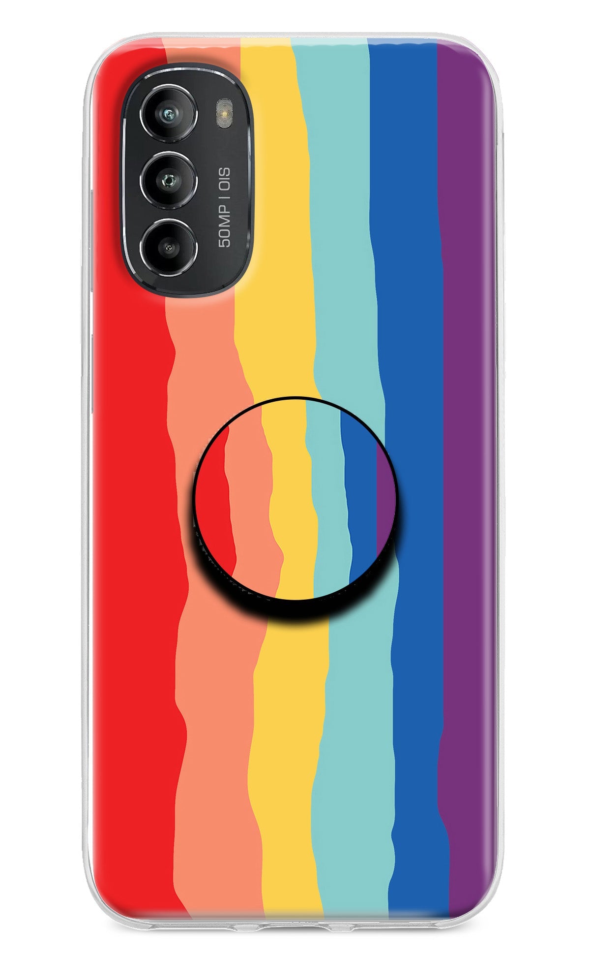 Rainbow Moto G82 5G Pop Case