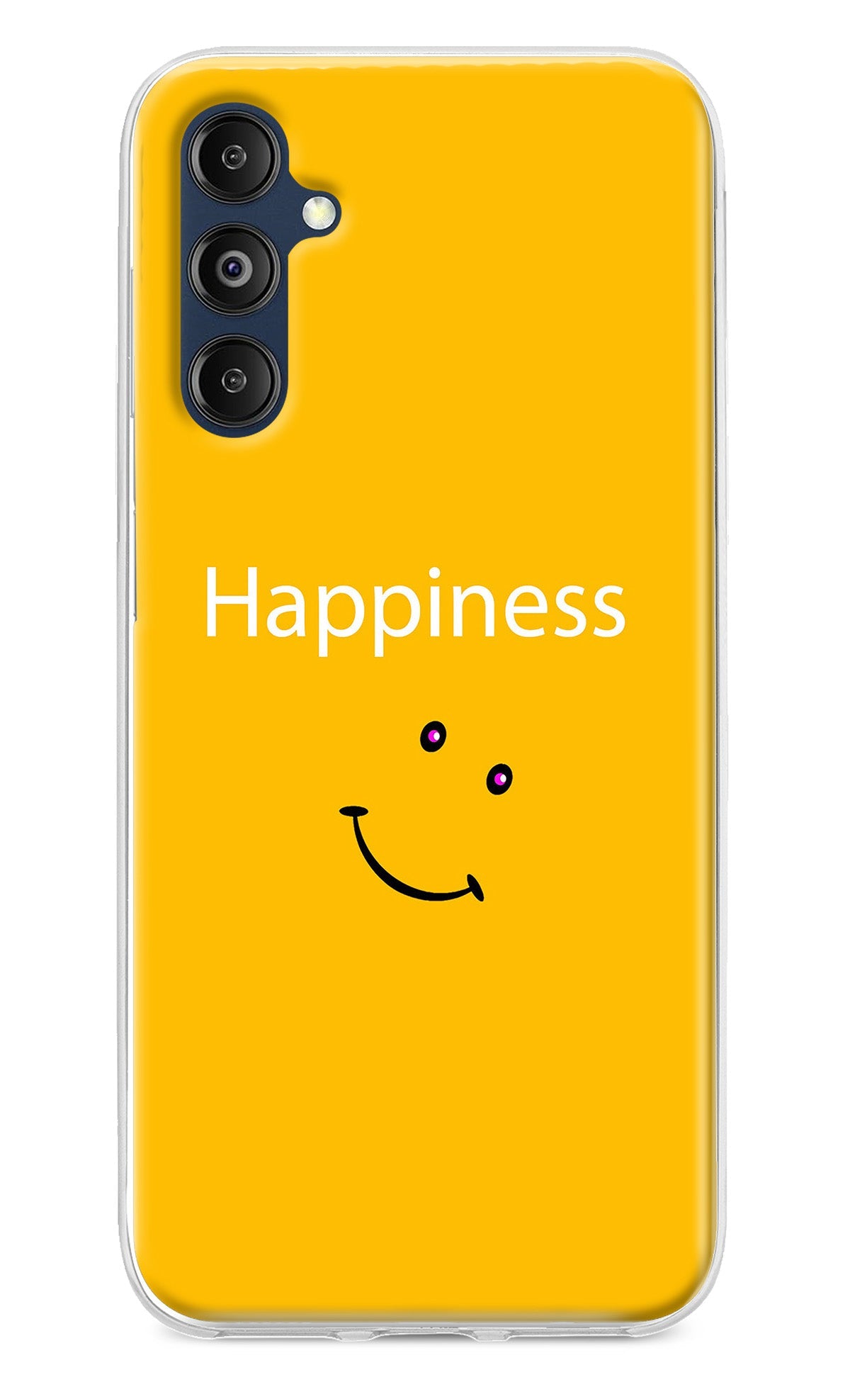 Happiness With Smiley Samsung M14 Back Cover