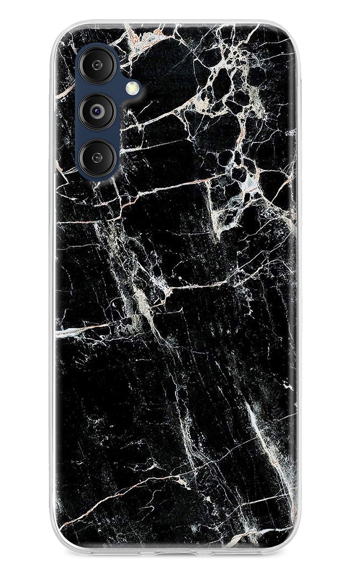 Black Marble Texture Samsung M14 Back Cover