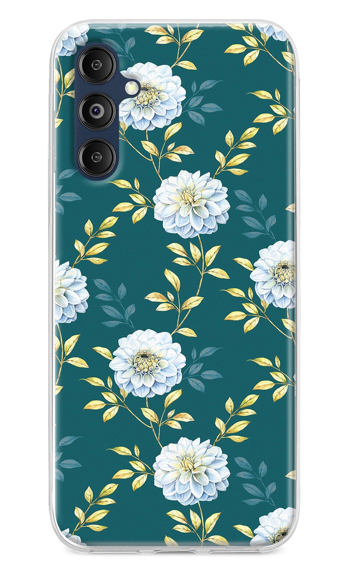 Flowers Samsung M14 Back Cover