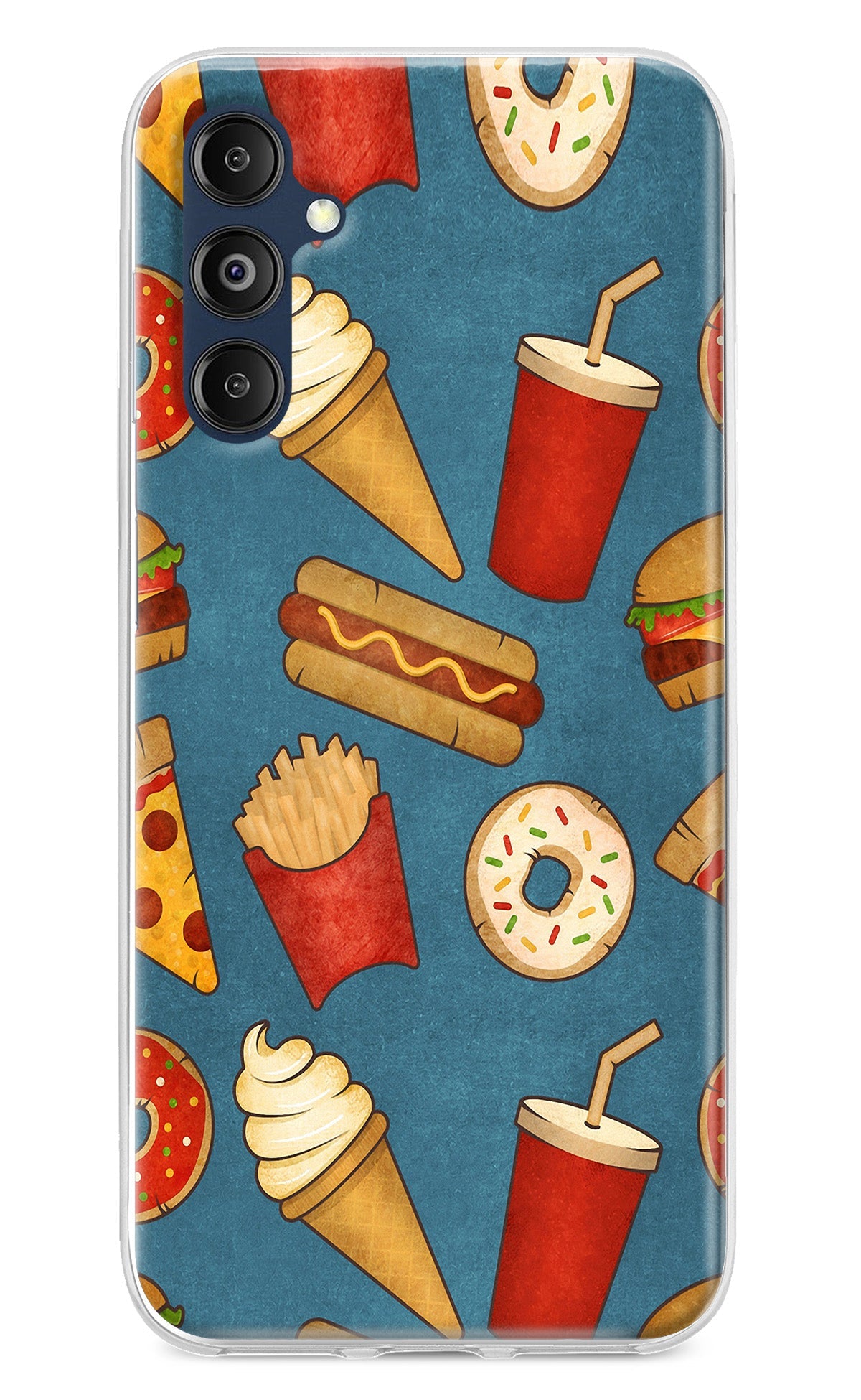 Foodie Samsung M14 Back Cover