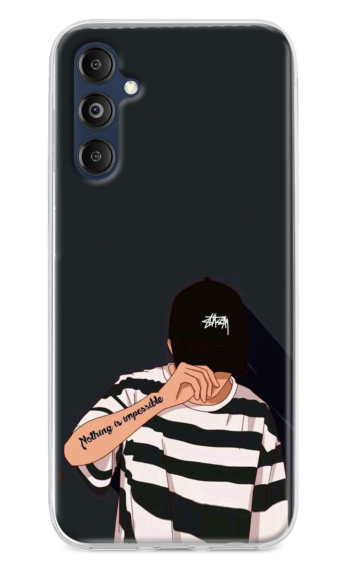 Aesthetic Boy Samsung M14 Back Cover
