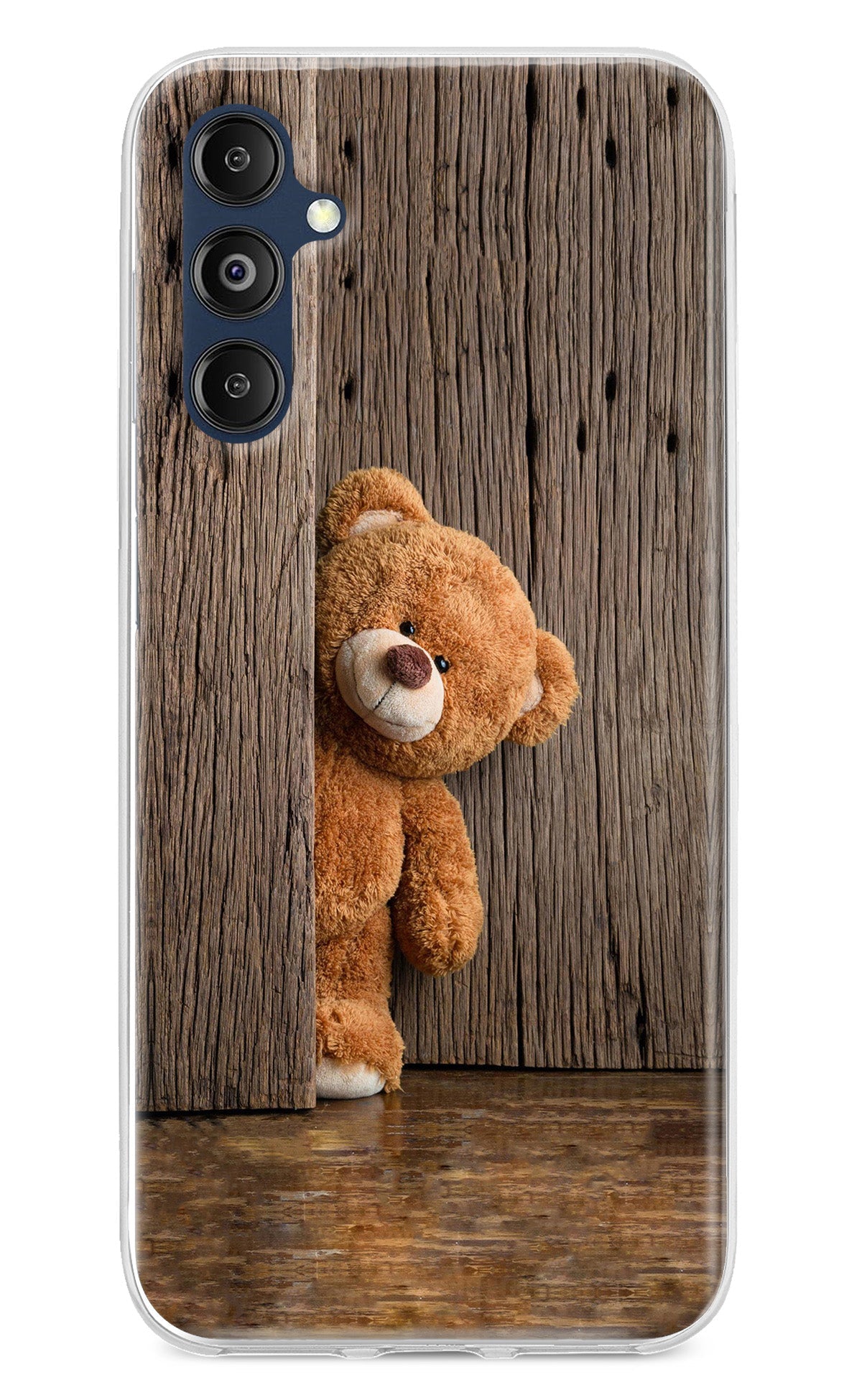 Teddy Wooden Samsung M14 Back Cover